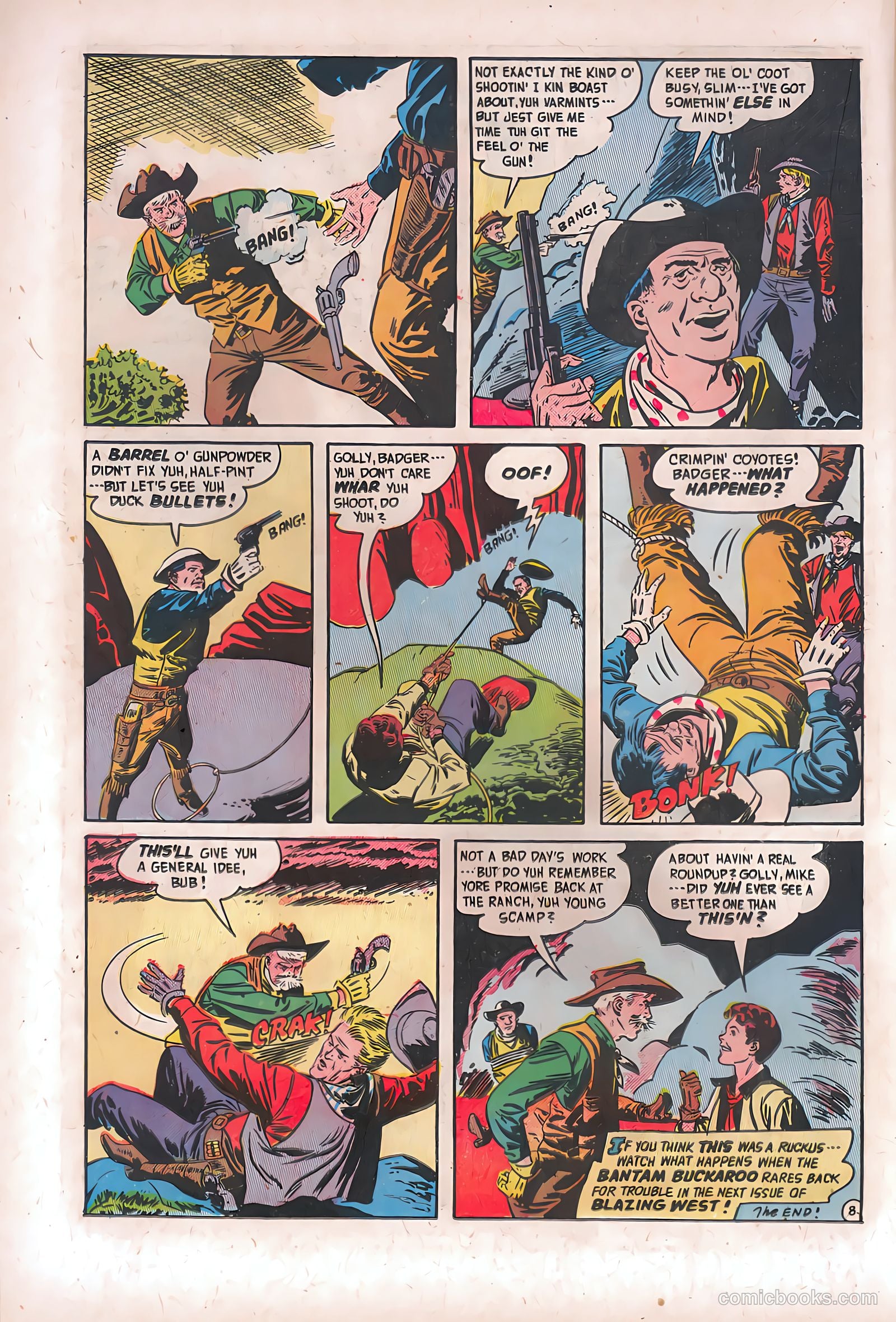 Blazing West #18 (1951) — page 24 of 52