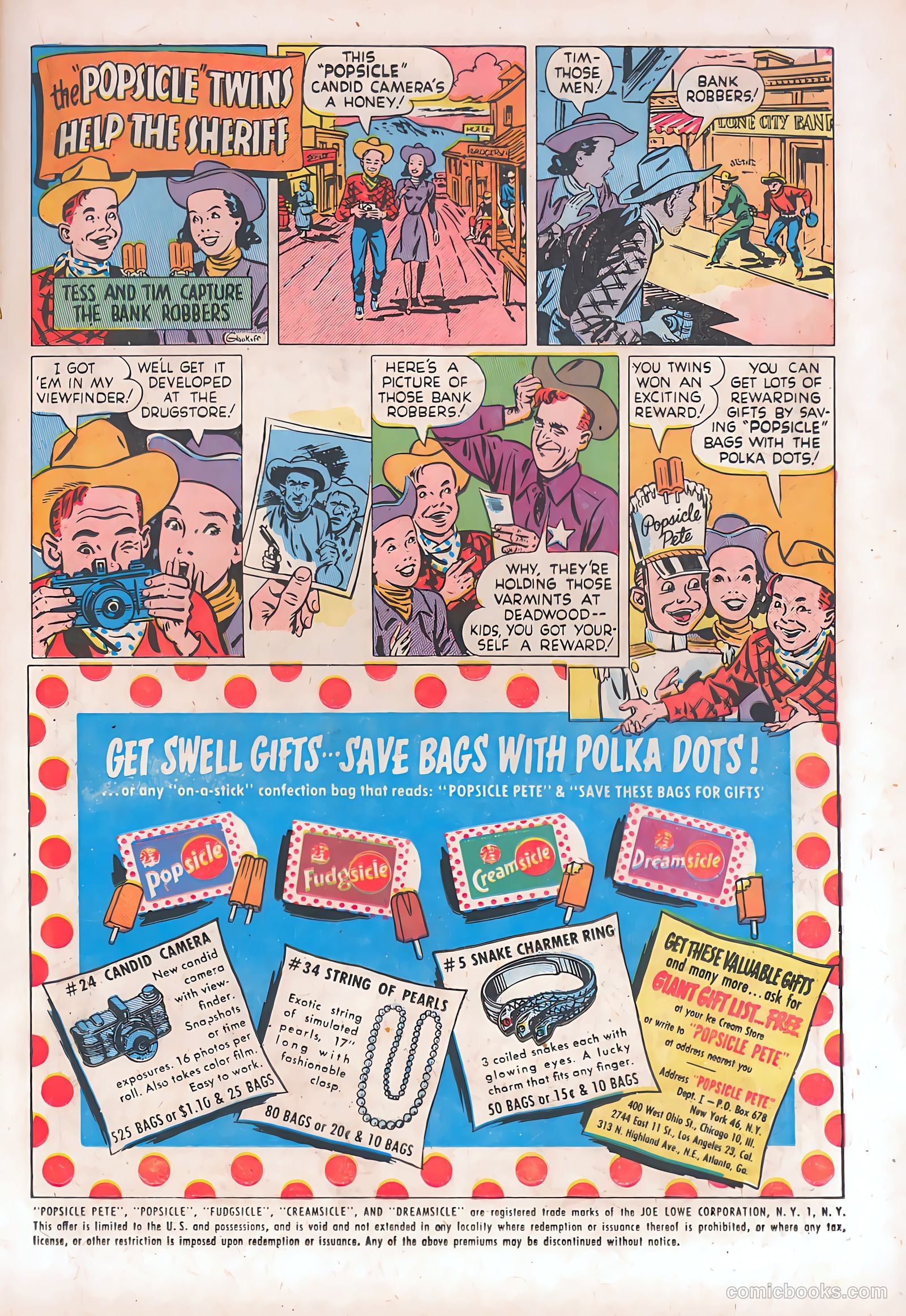 Blazing West #18 (1951) — page 25 of 52