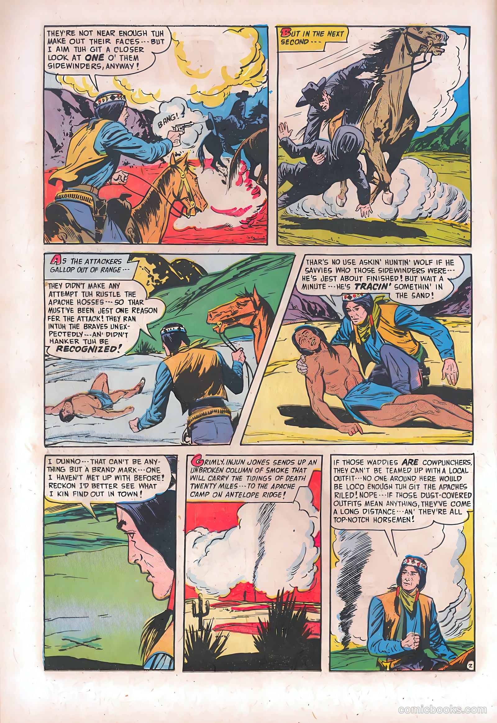 Blazing West #18 (1951) — page 28 of 52