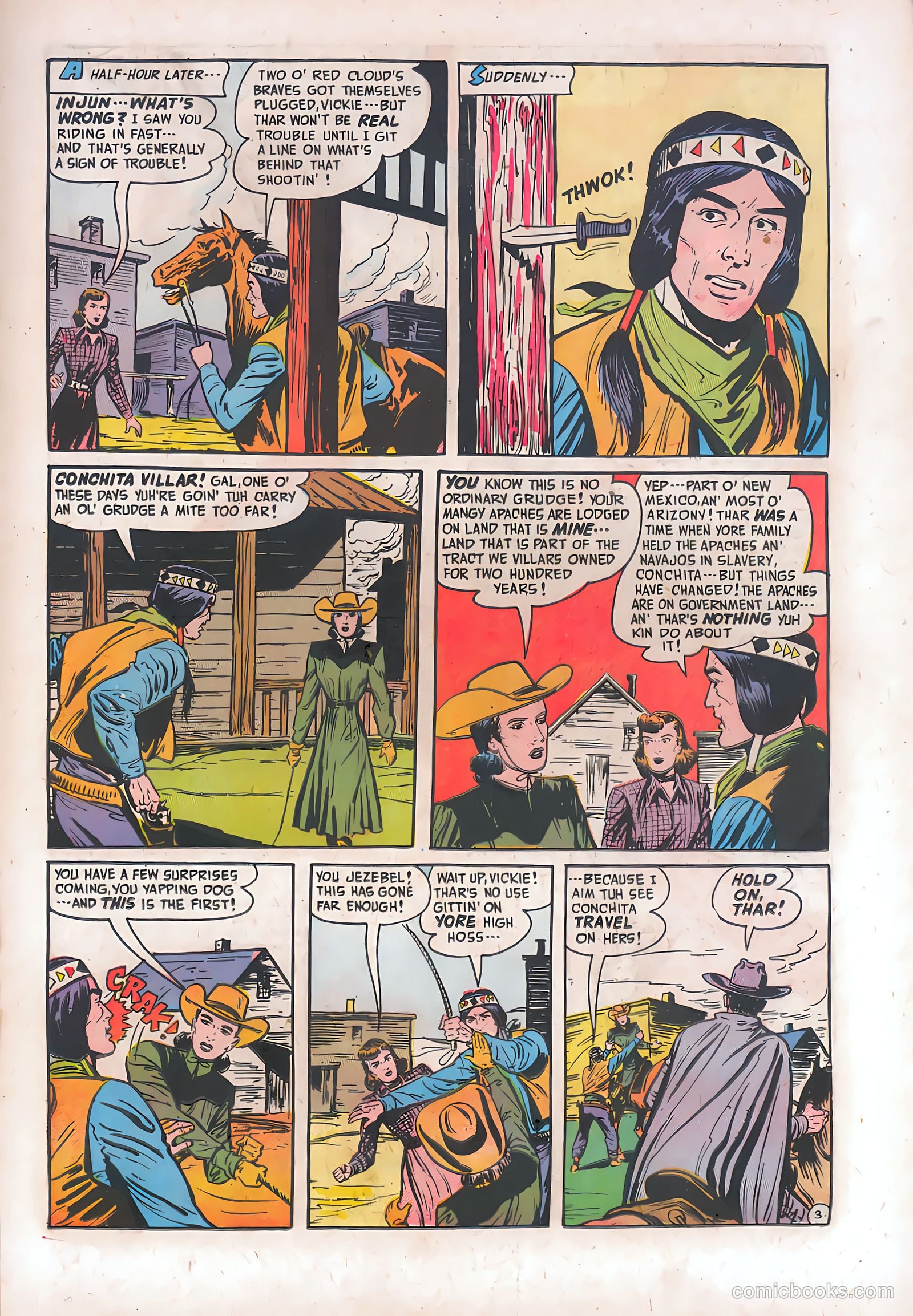Blazing West #18 (1951) — page 29 of 52