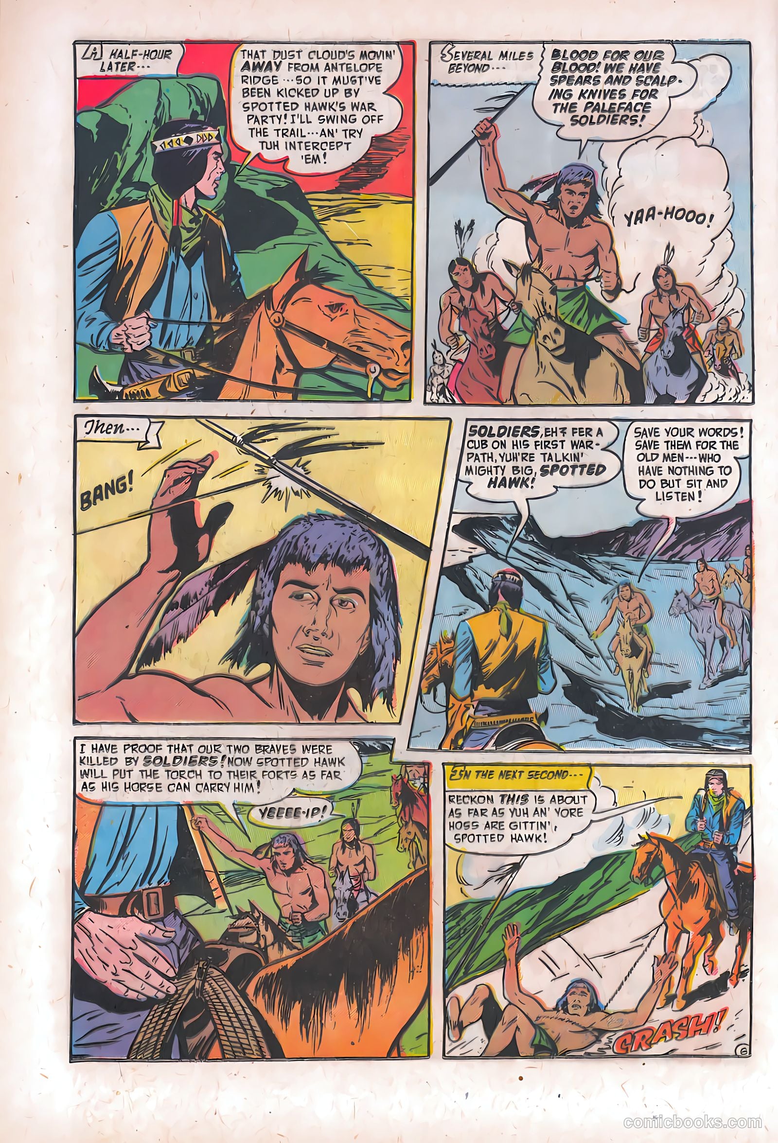 Blazing West #18 (1951) — page 32 of 52