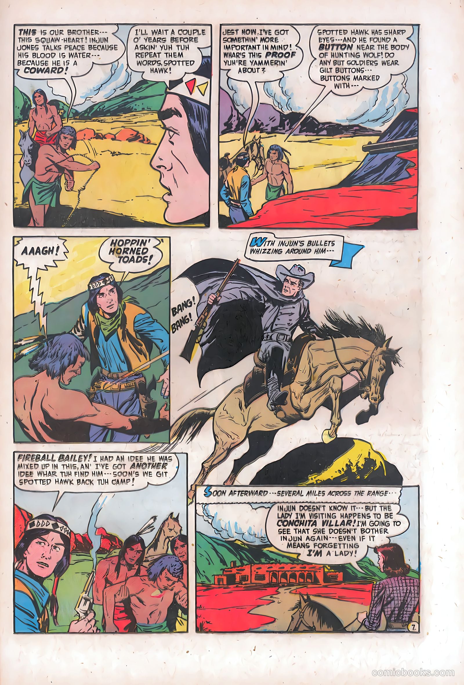 Blazing West #18 (1951) — page 33 of 52