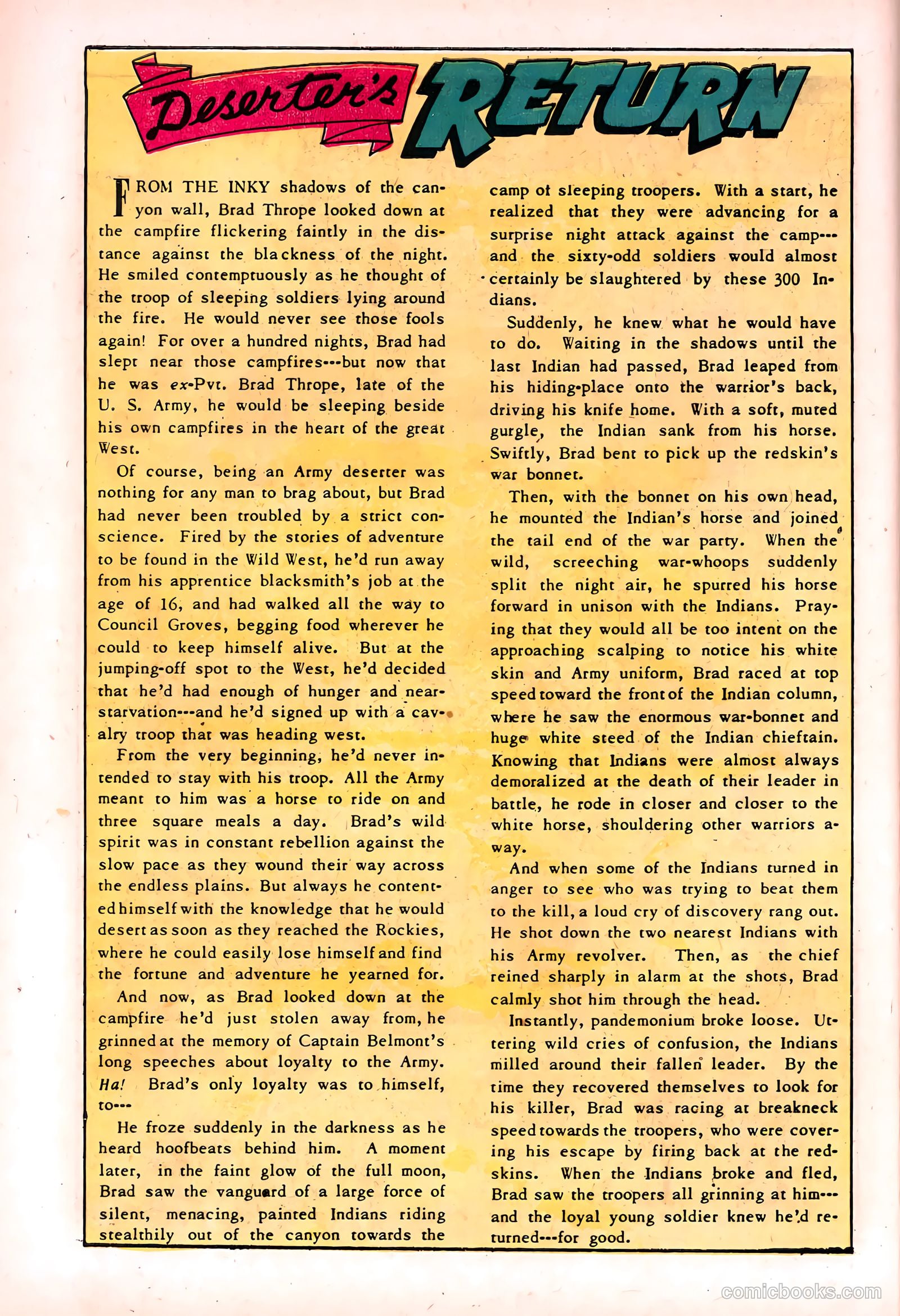 Blazing West #18 (1951) — page 40 of 52