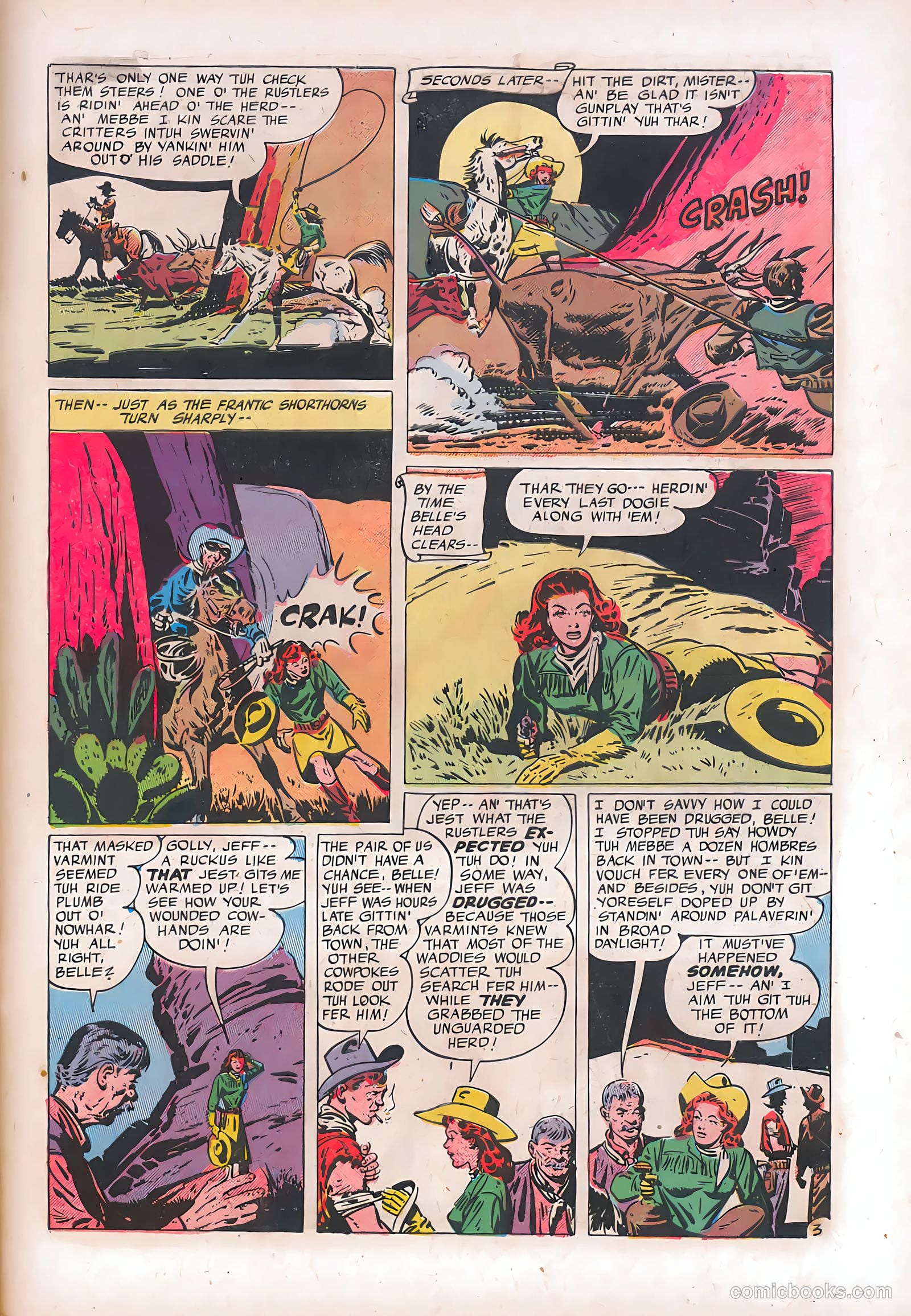 Blazing West #18 (1951) — page 43 of 52