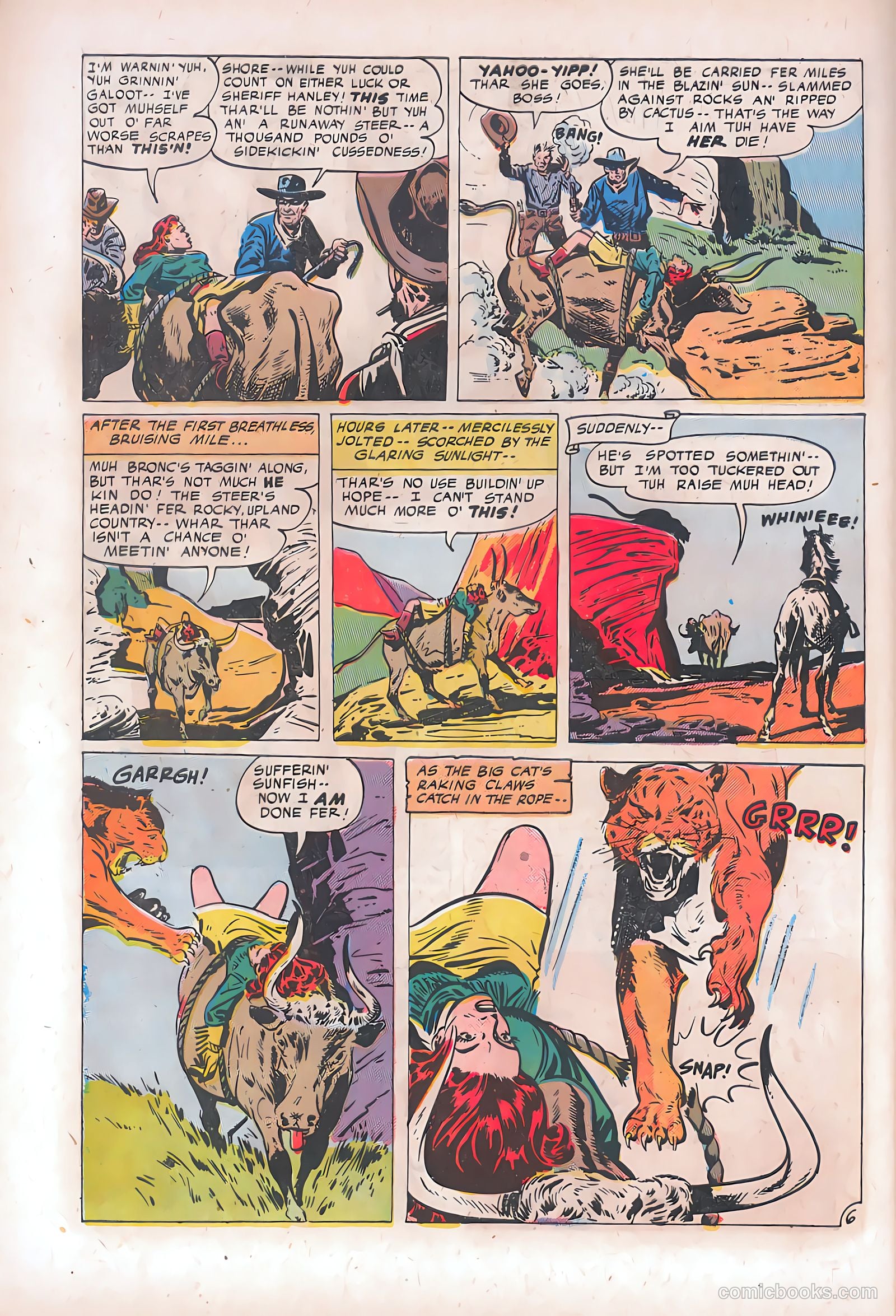 Blazing West #18 (1951) — page 46 of 52