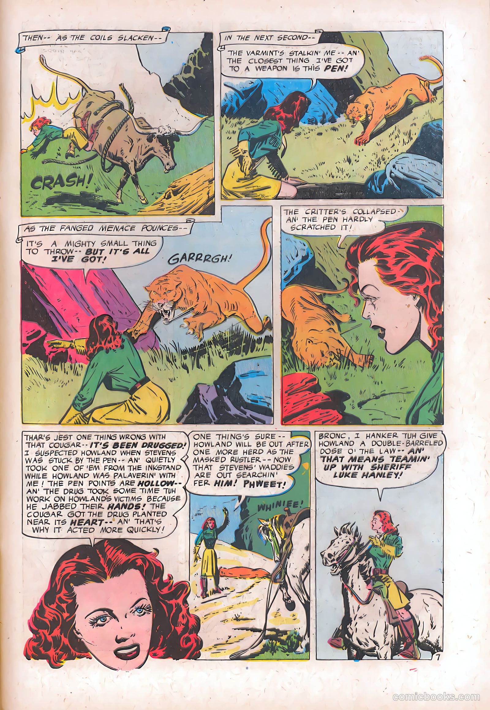 Blazing West #18 (1951) — page 47 of 52