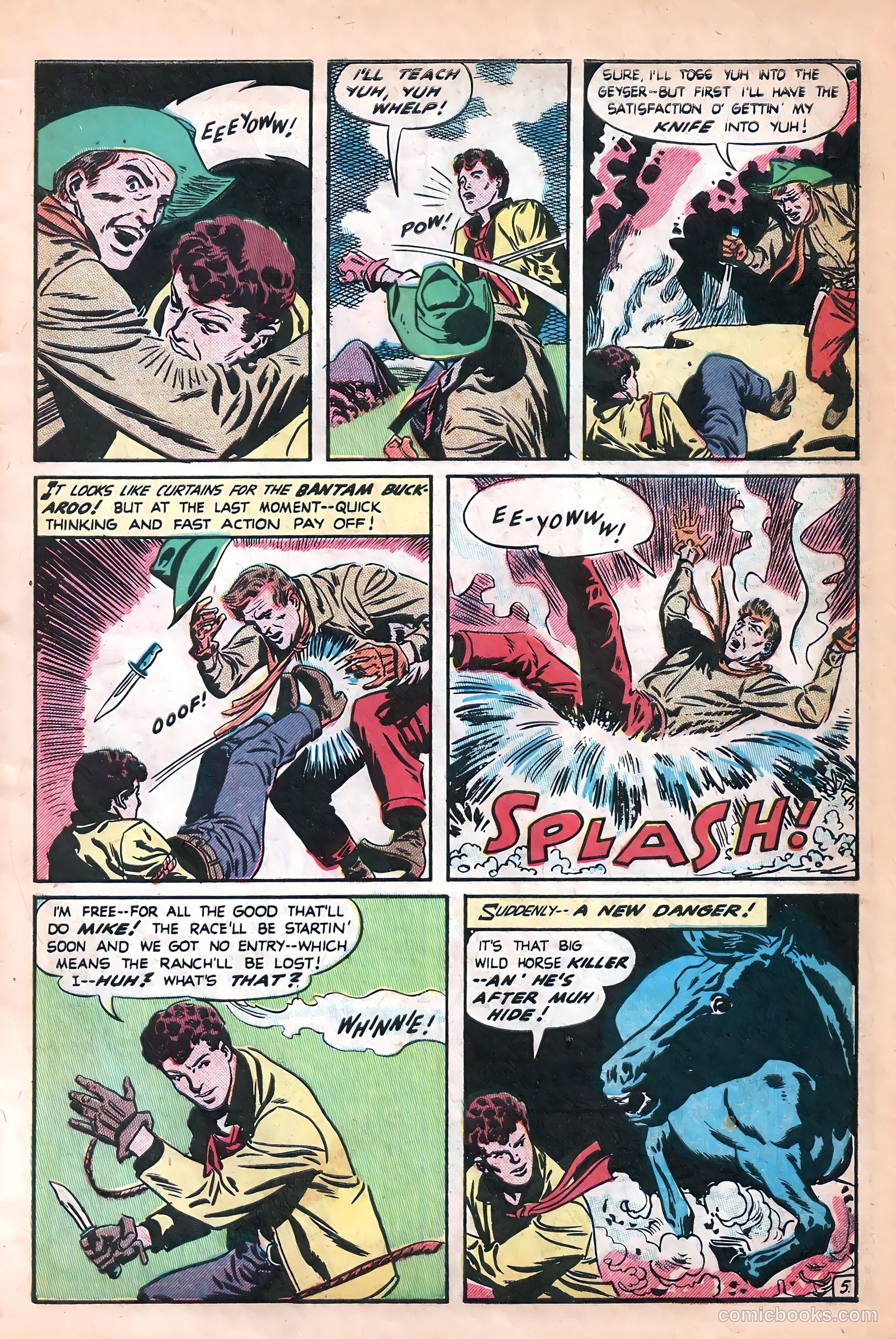 Blazing West #19 (1951) — page 7 of 36