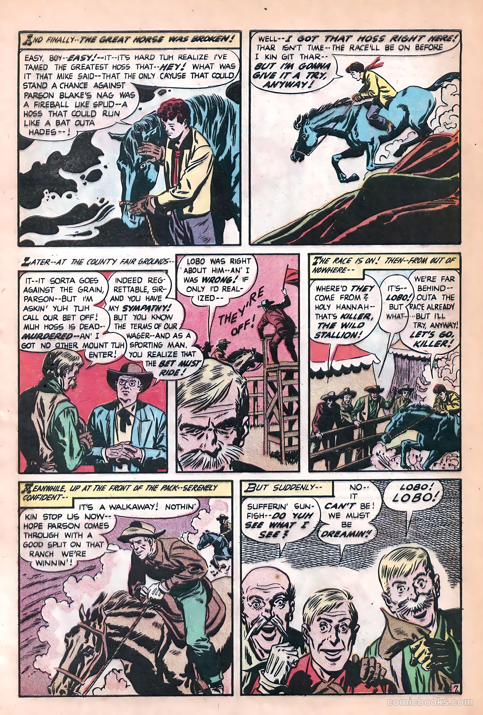 Blazing West #19 (1951) — page 9 of 36