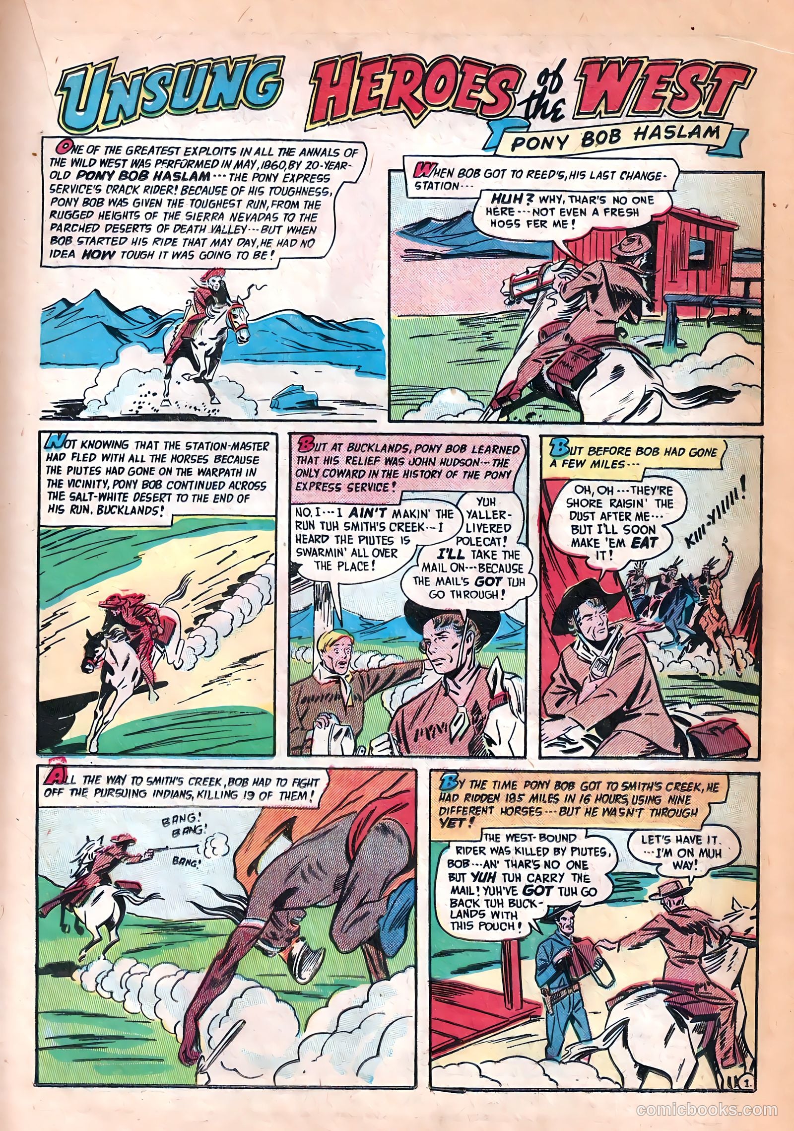 Blazing West #19 (1951) — page 19 of 36