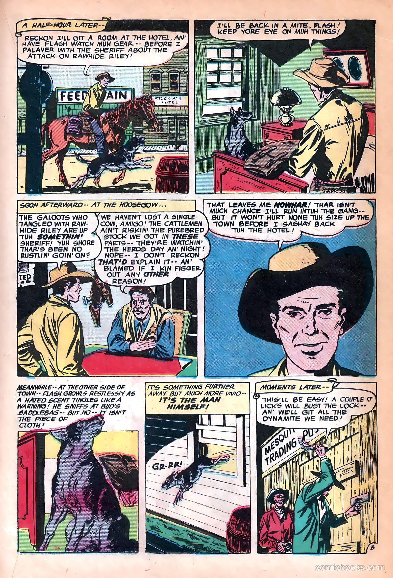 Blazing West #19 (1951) — page 23 of 36
