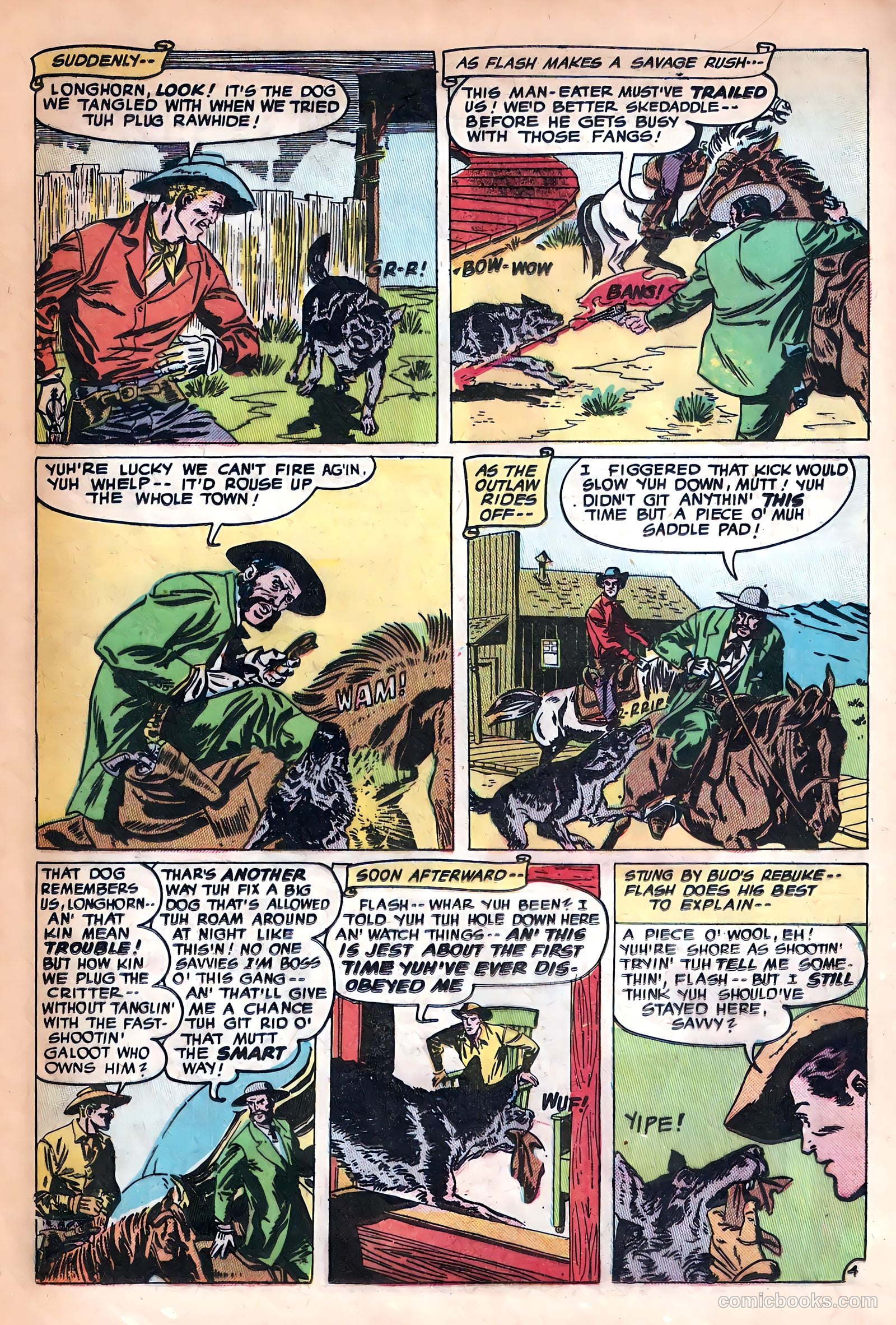 Blazing West #19 (1951) — page 24 of 36
