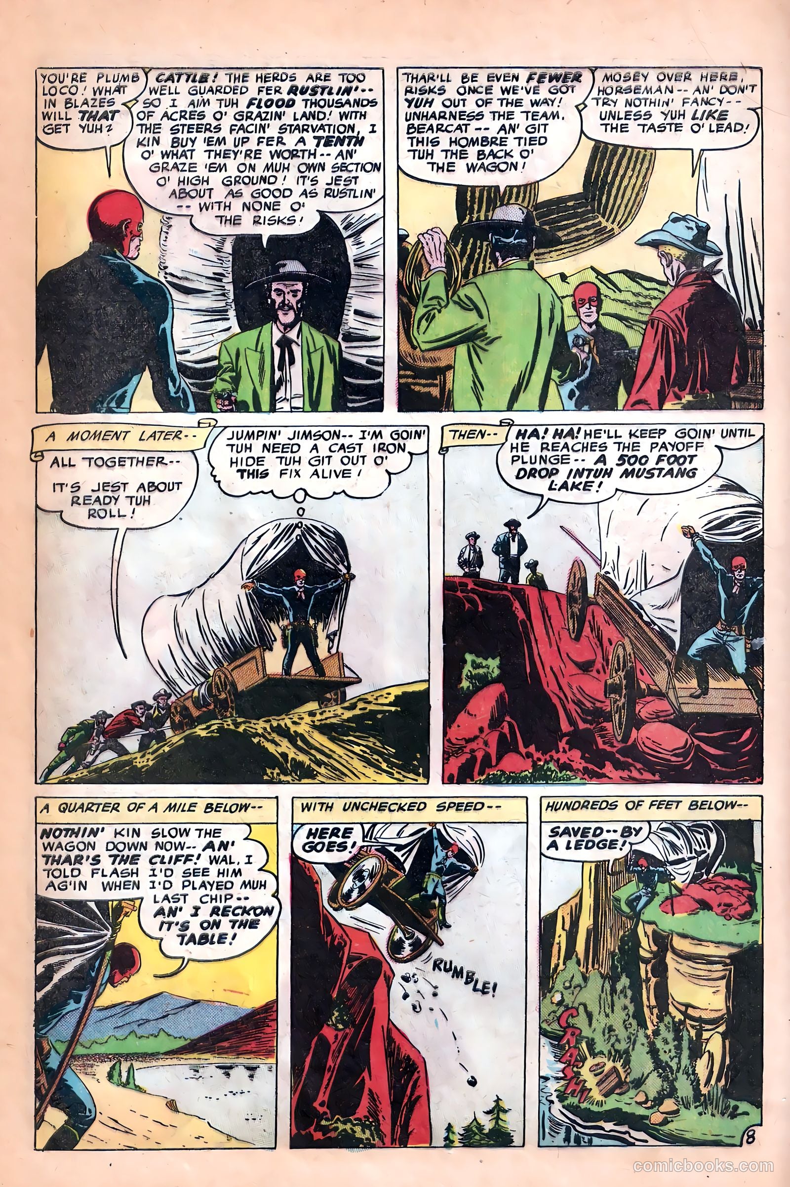 Blazing West #19 (1951) — page 28 of 36