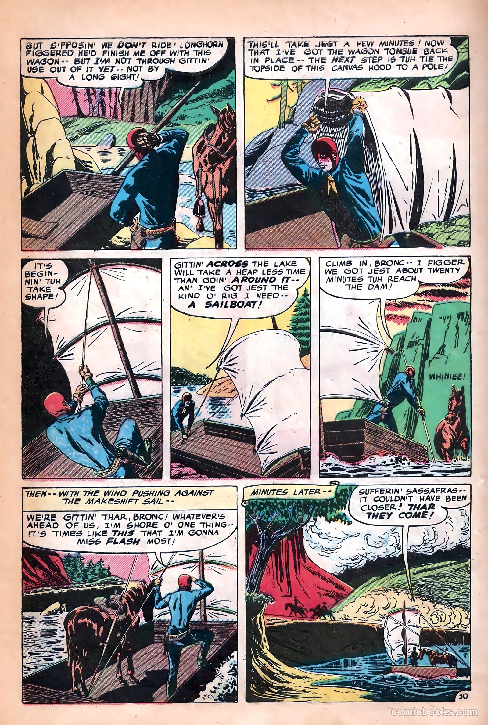 Blazing West #19 (1951) — page 30 of 36