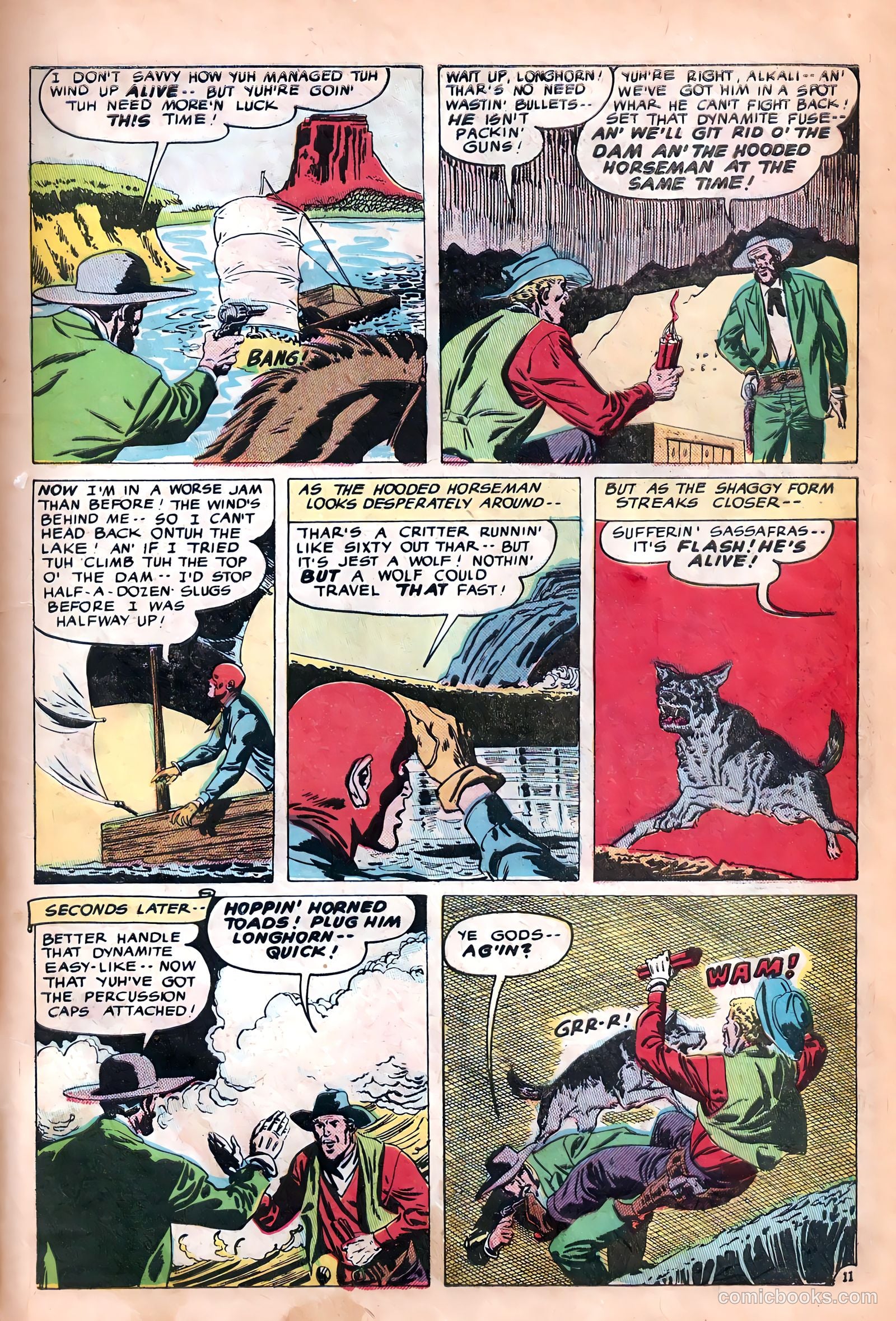 Blazing West #19 (1951) — page 31 of 36