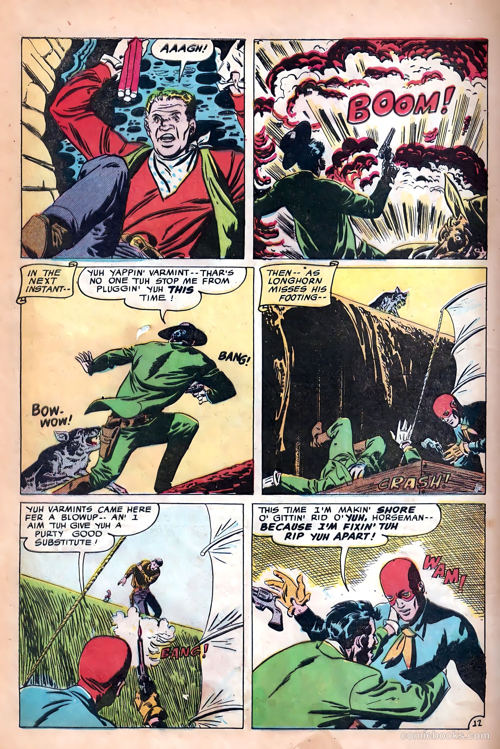 Blazing West #19 (1951) — page 32 of 36