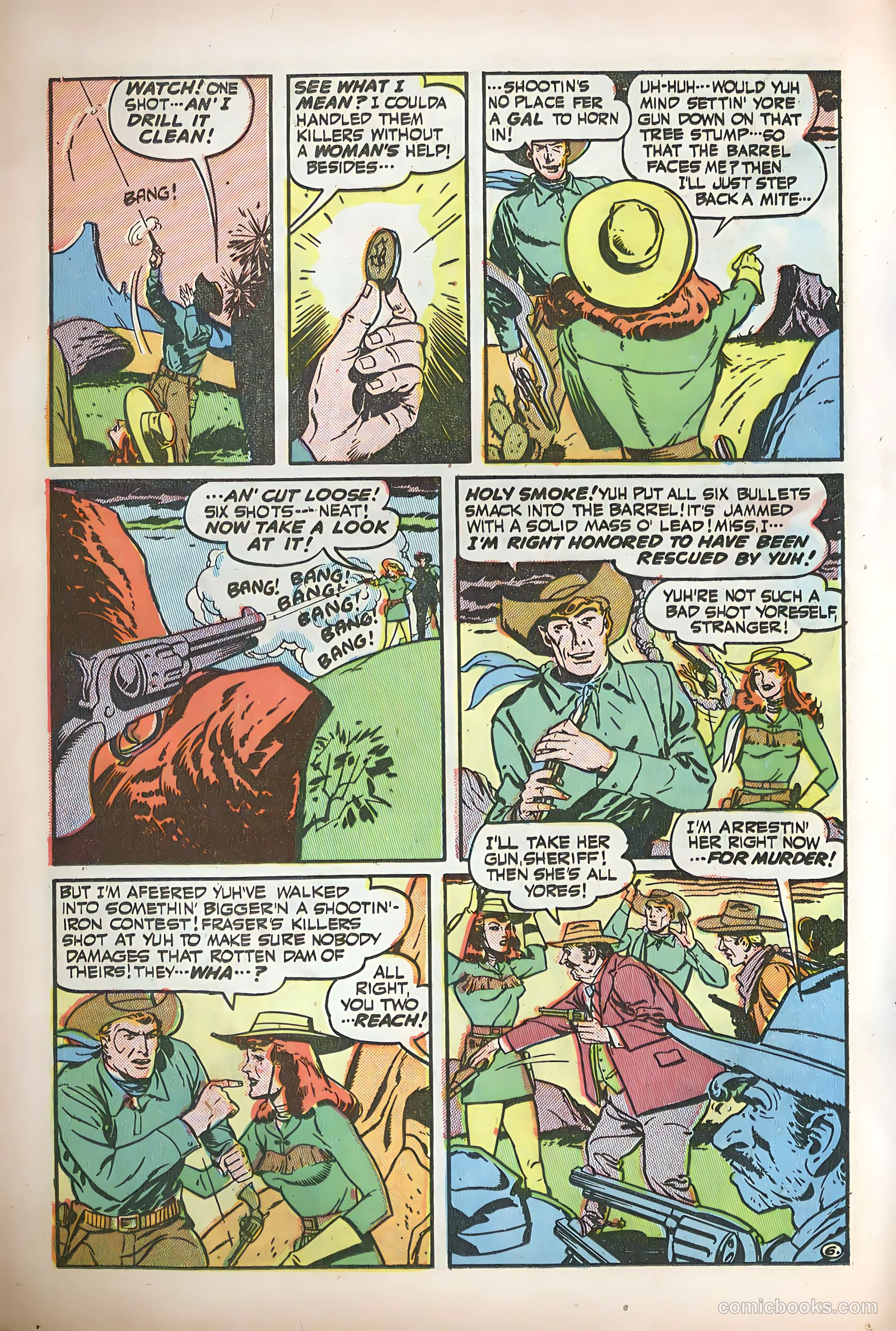 Blazing West #2 (1948) — page 20 of 52