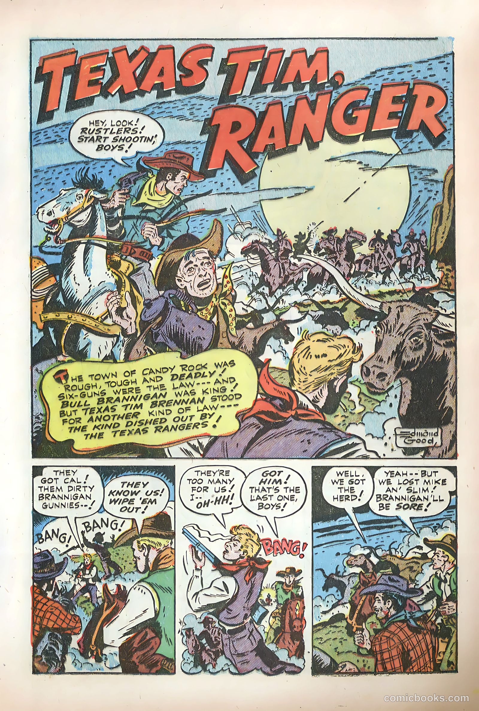 Blazing West #2 (1948) — page 25 of 52