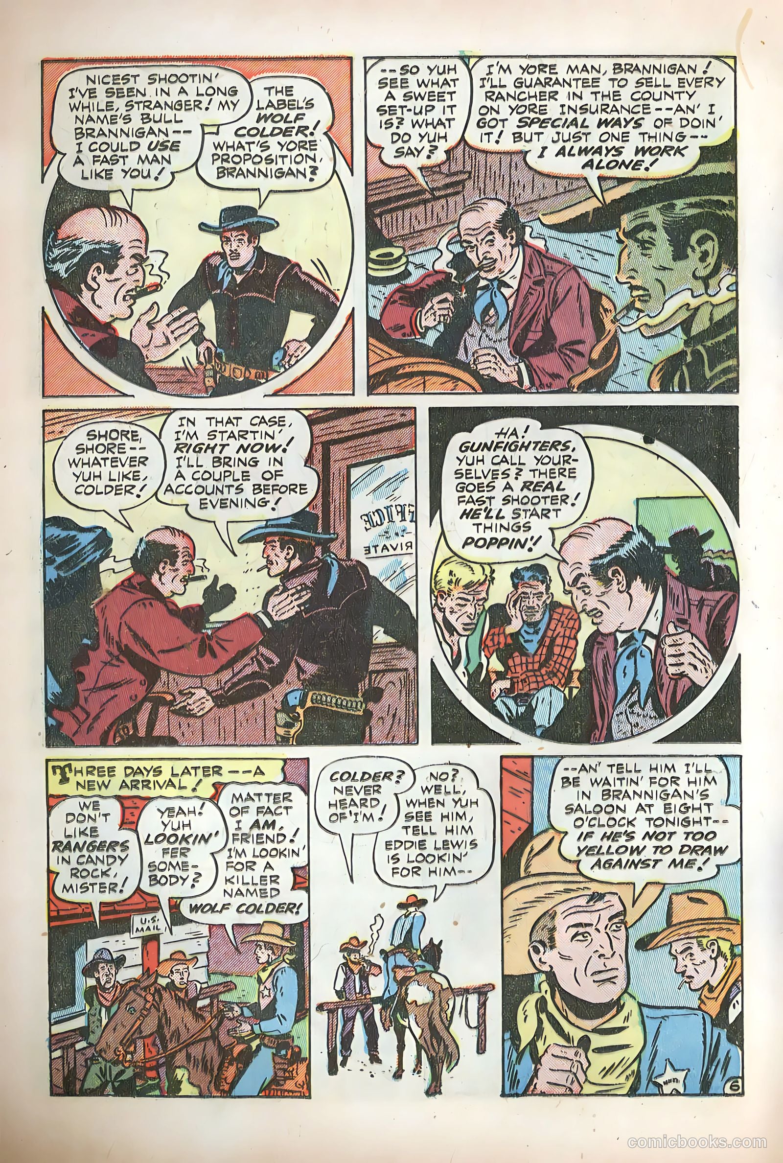 Blazing West #2 (1948) — page 30 of 52