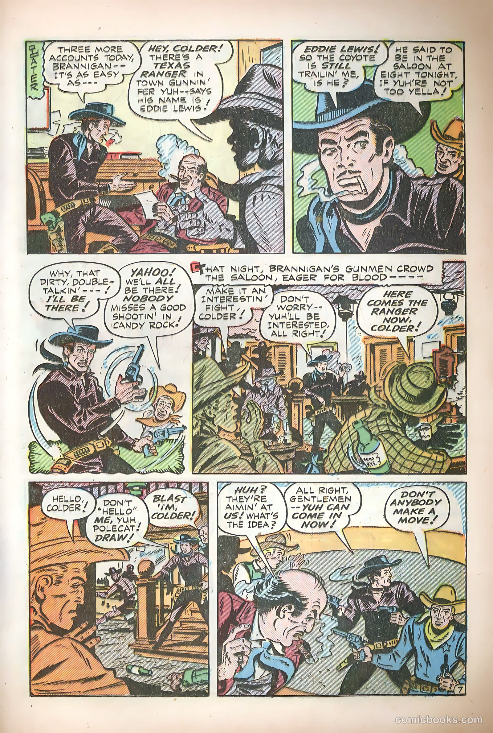 Blazing West #2 (1948) — page 31 of 52