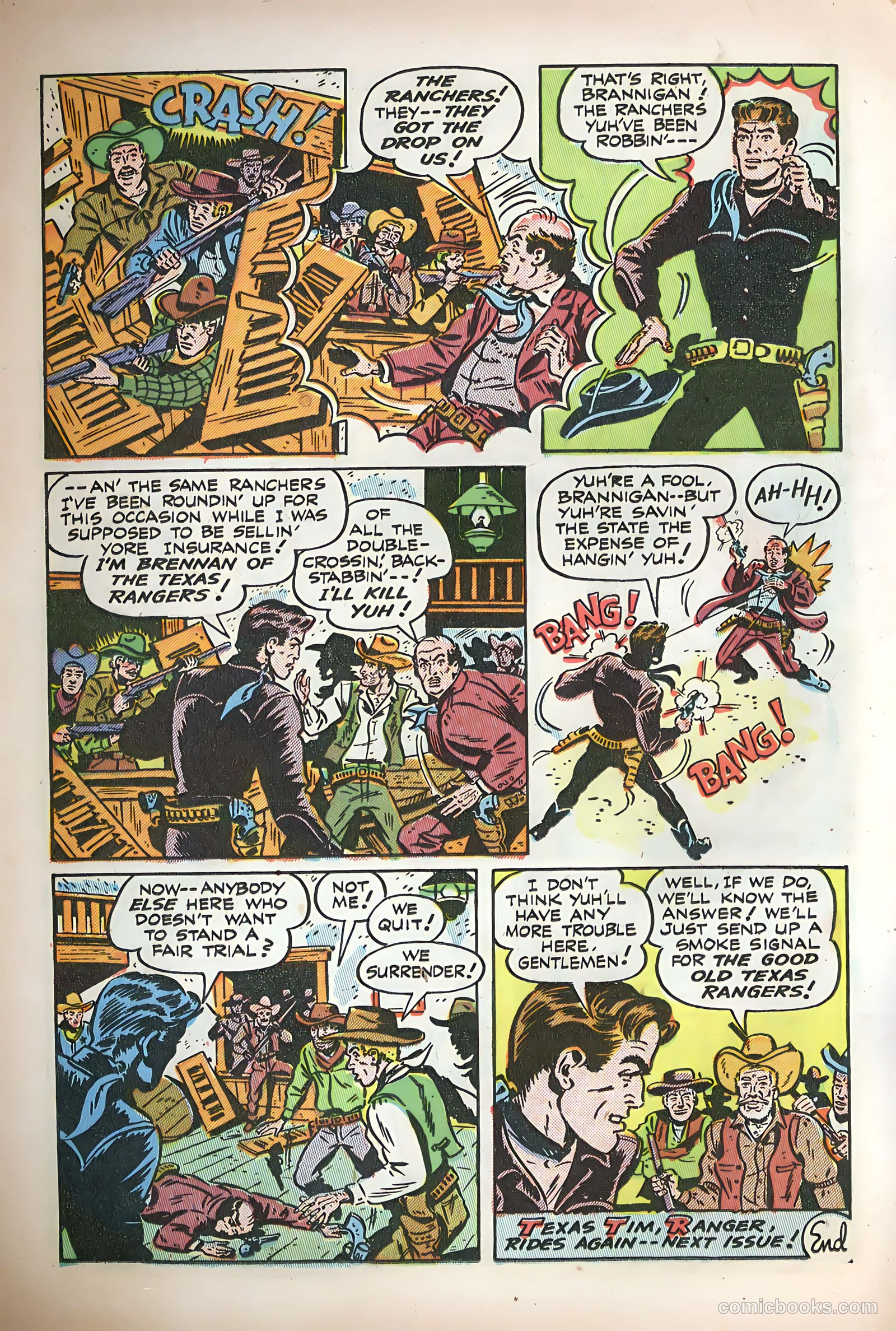 Blazing West #2 (1948) — page 32 of 52