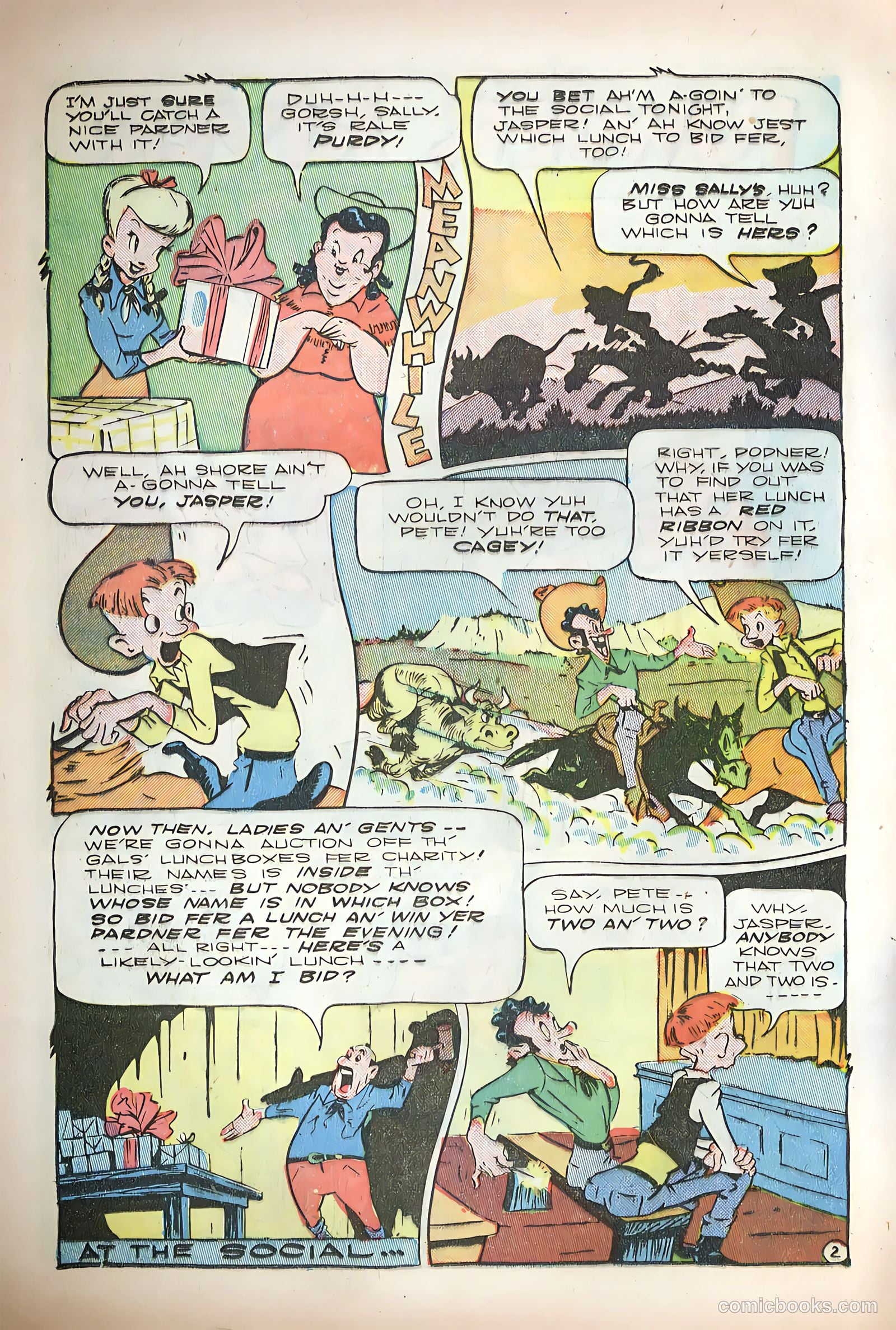 Blazing West #2 (1948) — page 34 of 52
