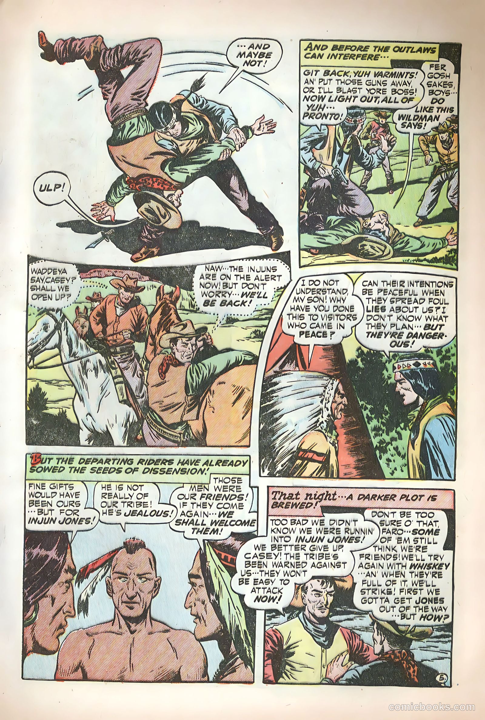Blazing West #2 (1948) — page 7 of 52