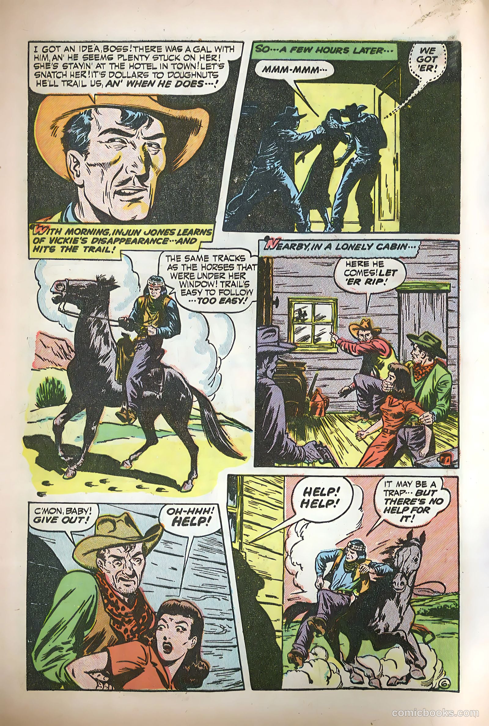 Blazing West #2 (1948) — page 8 of 52