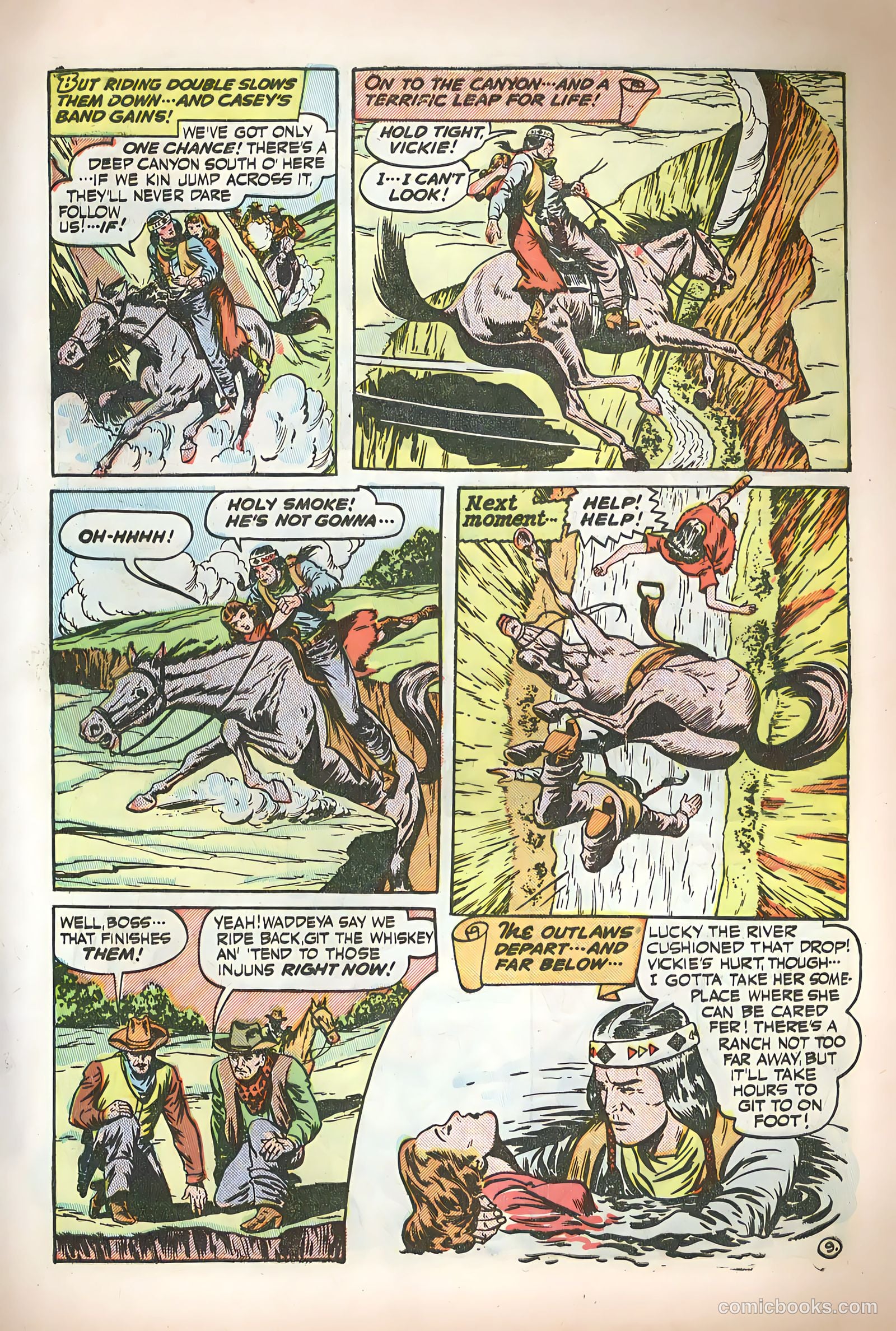 Blazing West #2 (1948) — page 11 of 52