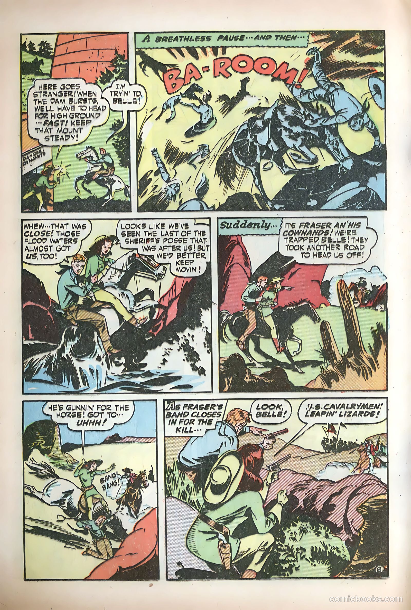 Blazing West #2 (1948) — page 22 of 52