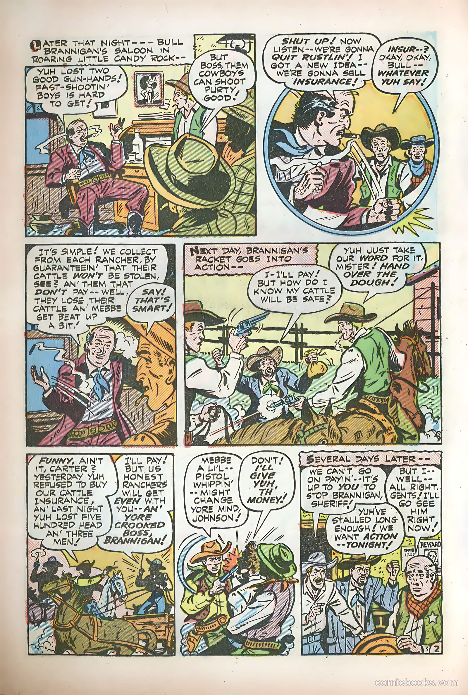 Blazing West #2 (1948) — page 26 of 52