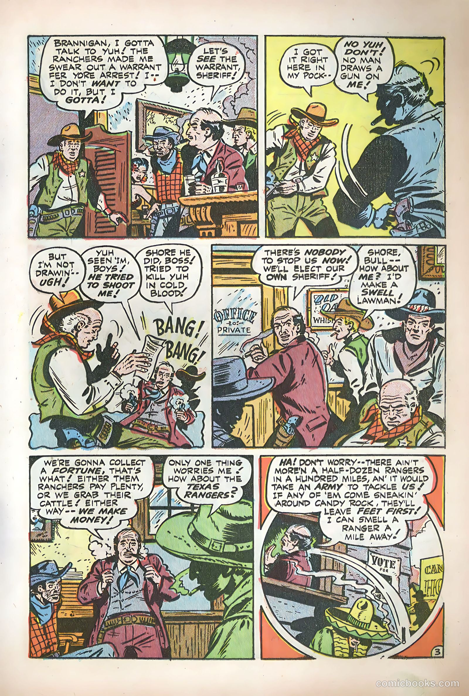 Blazing West #2 (1948) — page 27 of 52