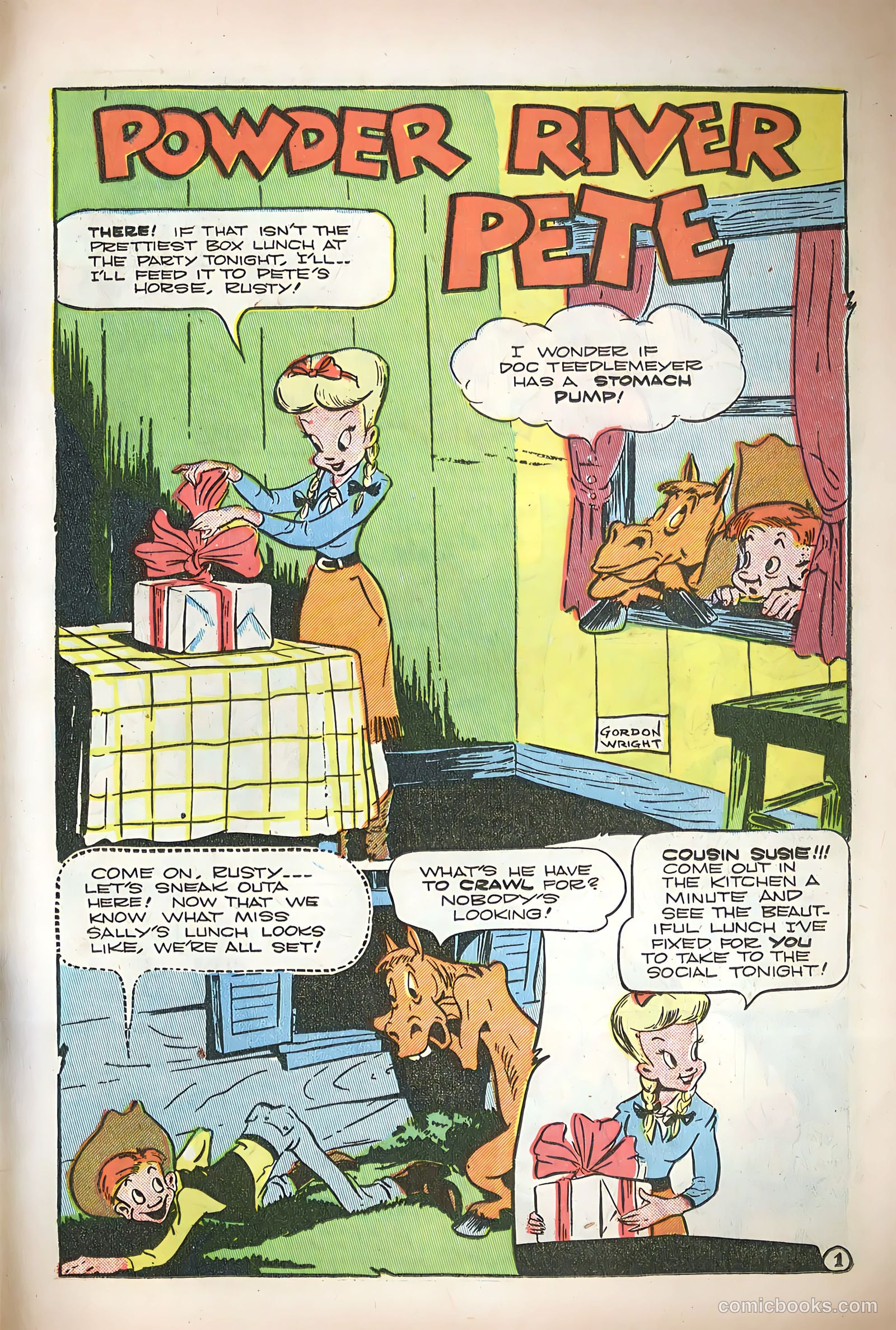 Blazing West #2 (1948) — page 33 of 52