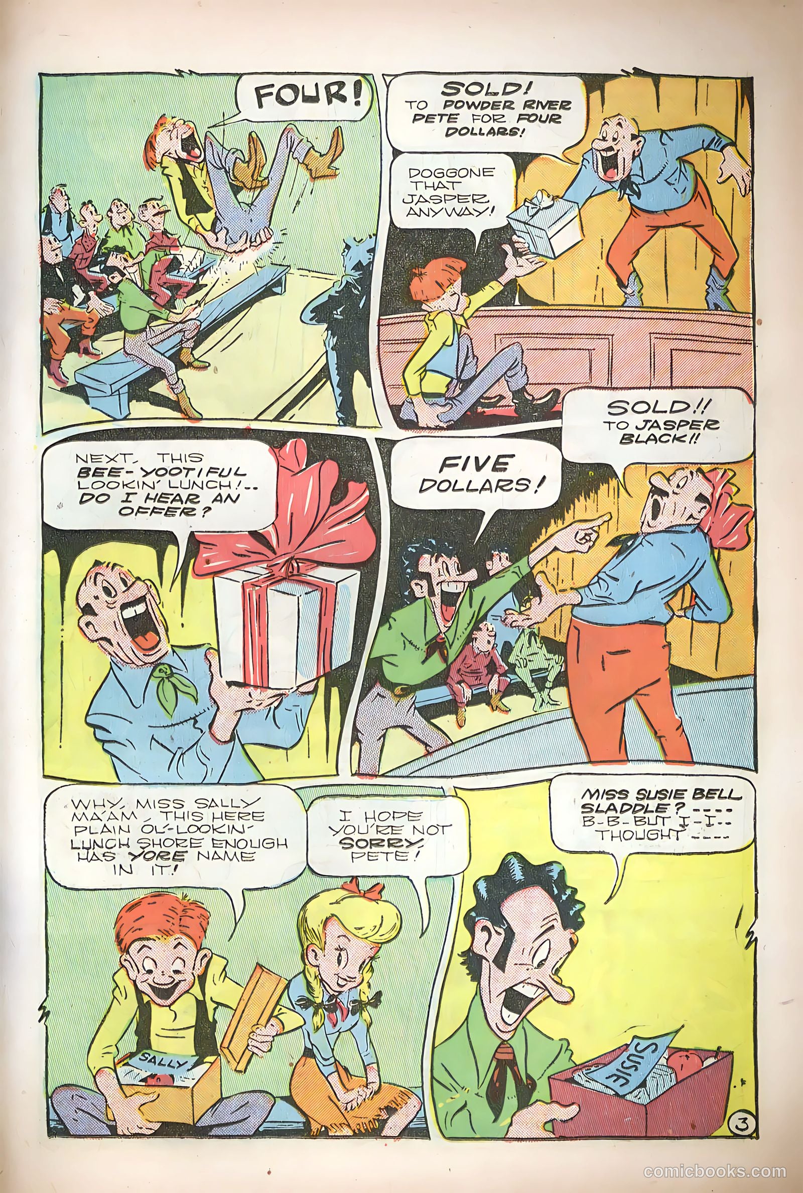 Blazing West #2 (1948) — page 35 of 52