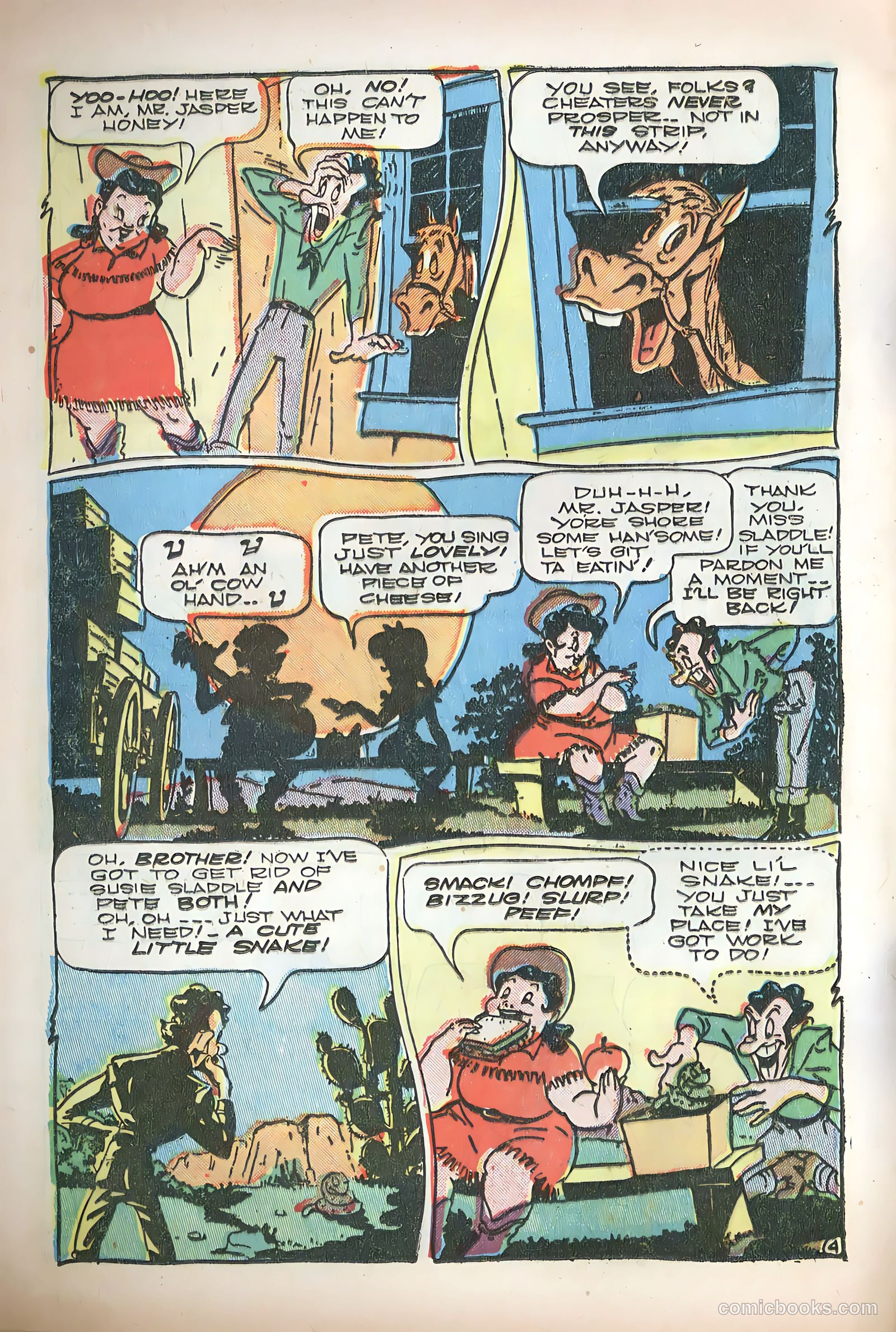 Blazing West #2 (1948) — page 36 of 52
