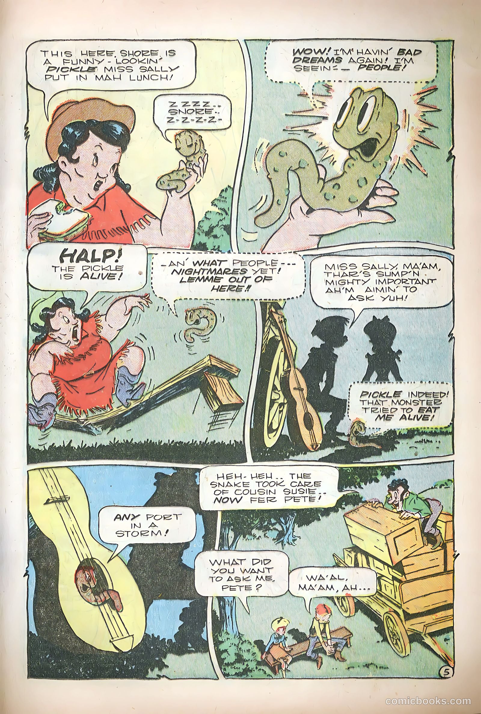 Blazing West #2 (1948) — page 37 of 52