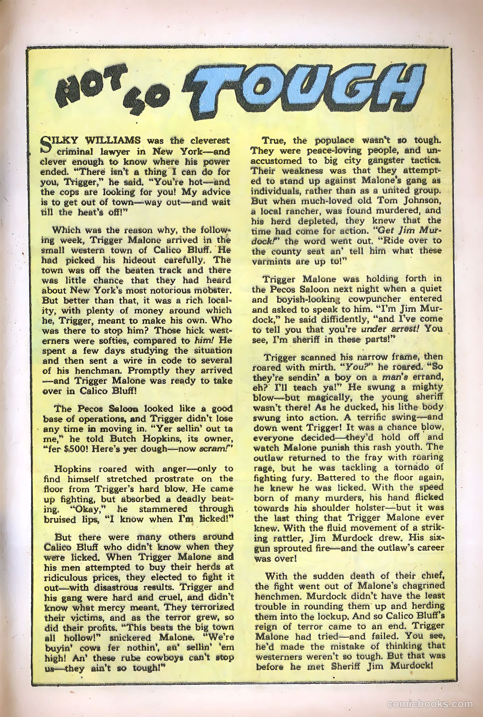 Blazing West #2 (1948) — page 41 of 52