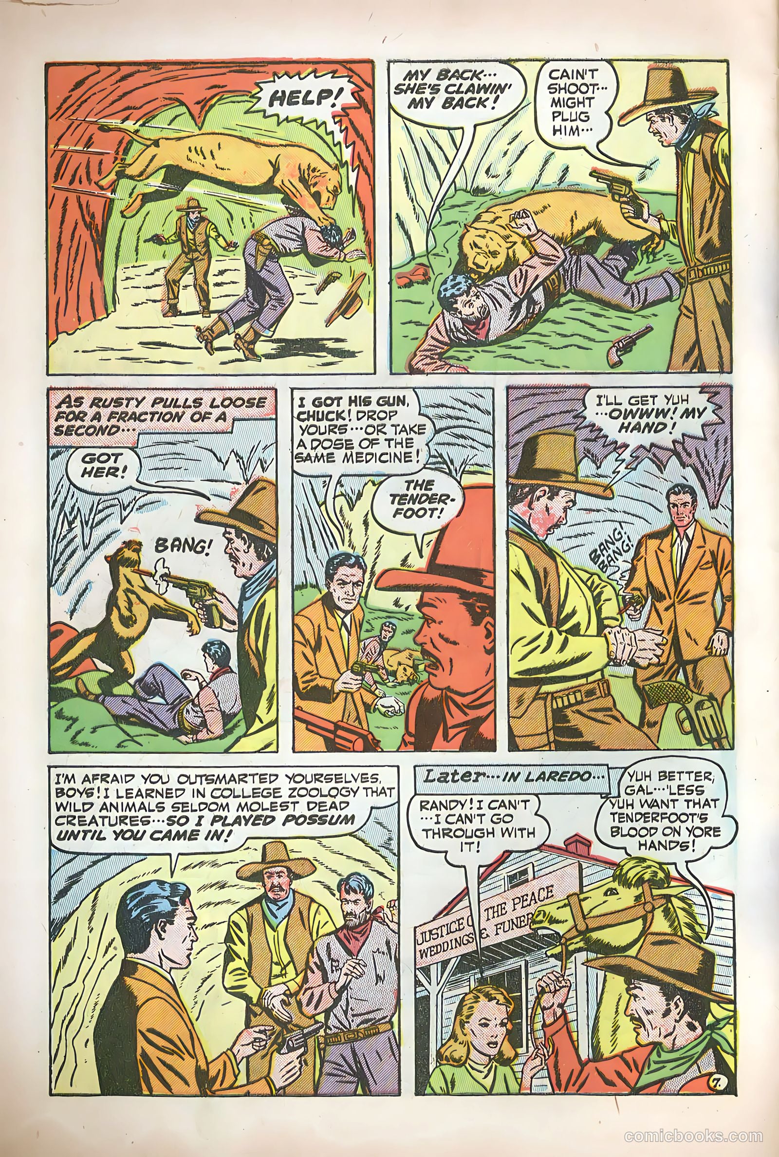 Blazing West #2 (1948) — page 48 of 52