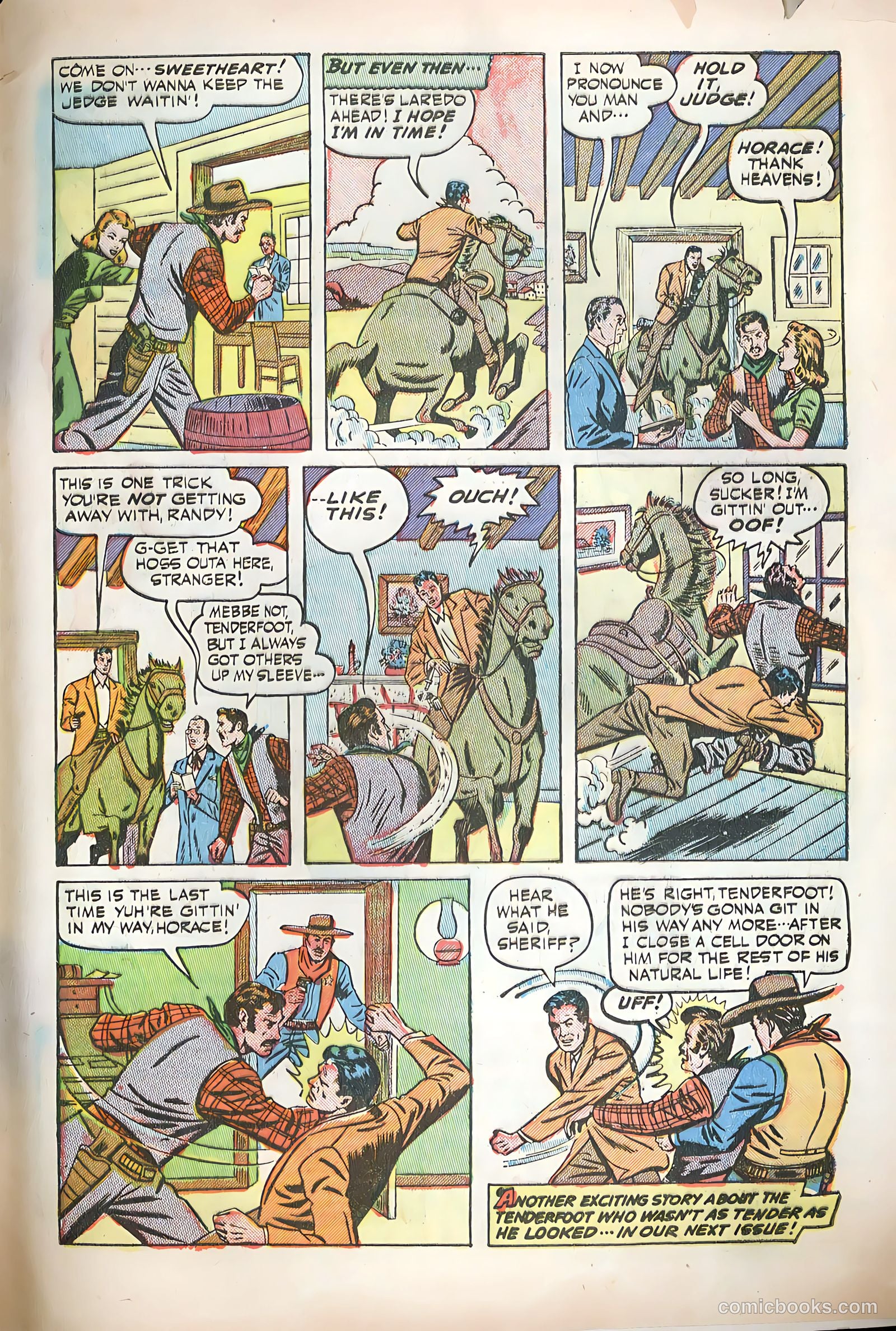 Blazing West #2 (1948) — page 49 of 52