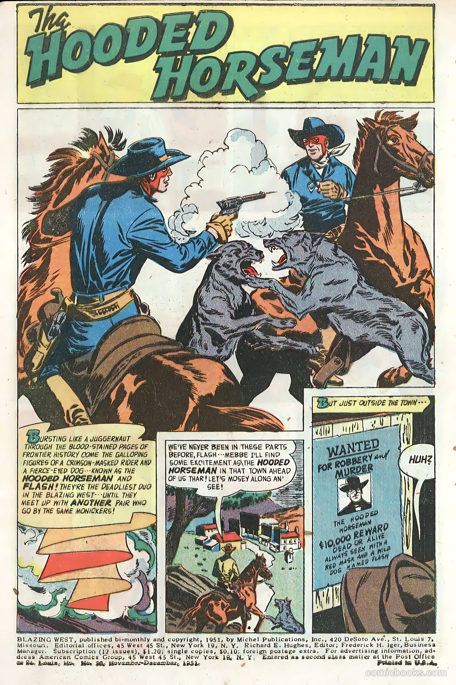 Blazing West #20 (1951) — page 3 of 36