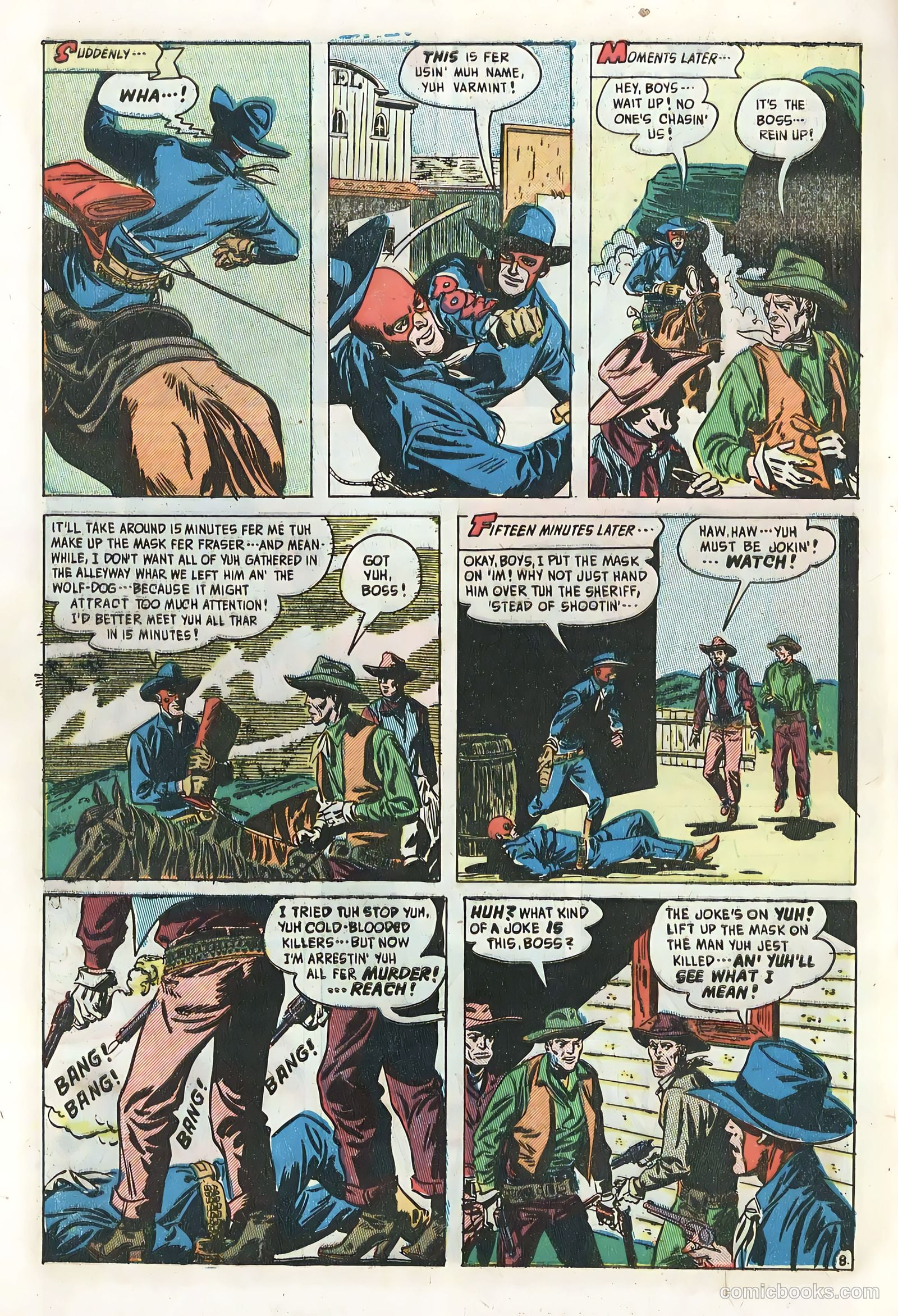 Blazing West #20 (1951) — page 10 of 36