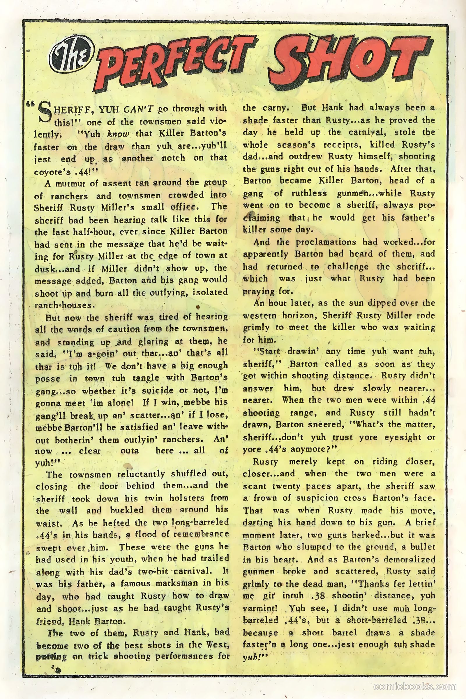 Blazing West #20 (1951) — page 14 of 36