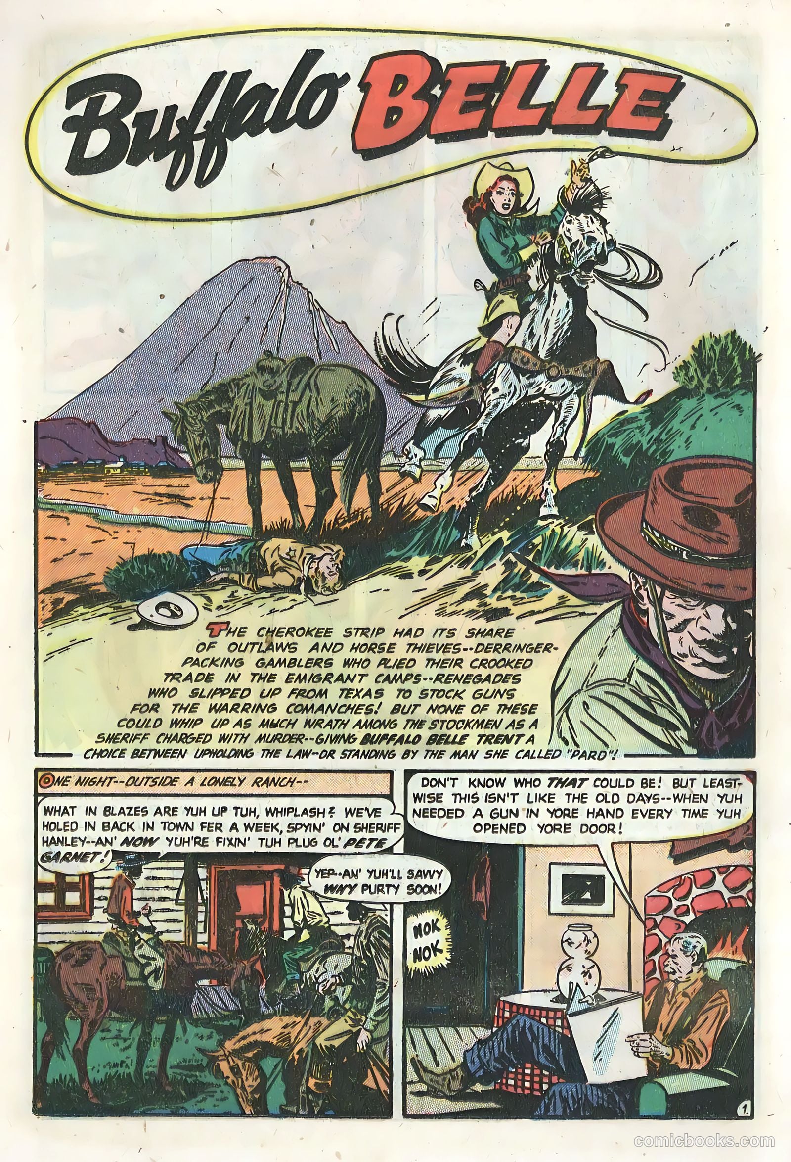 Blazing West #20 (1951) — page 15 of 36
