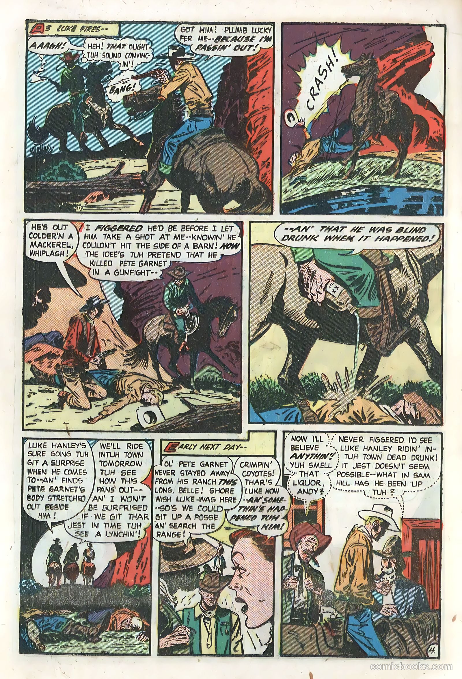 Blazing West #20 (1951) — page 18 of 36