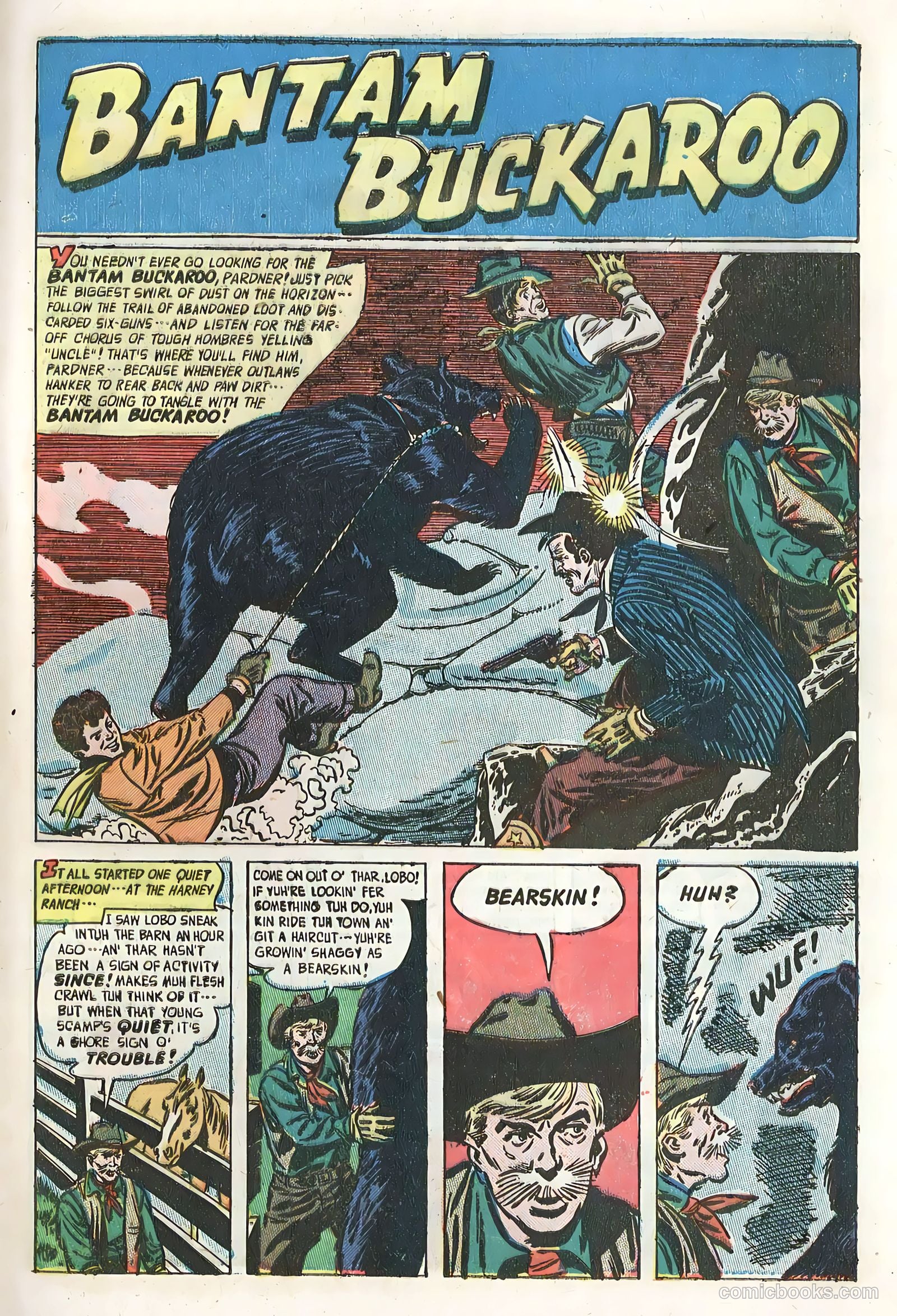 Blazing West #20 (1951) — page 27 of 36
