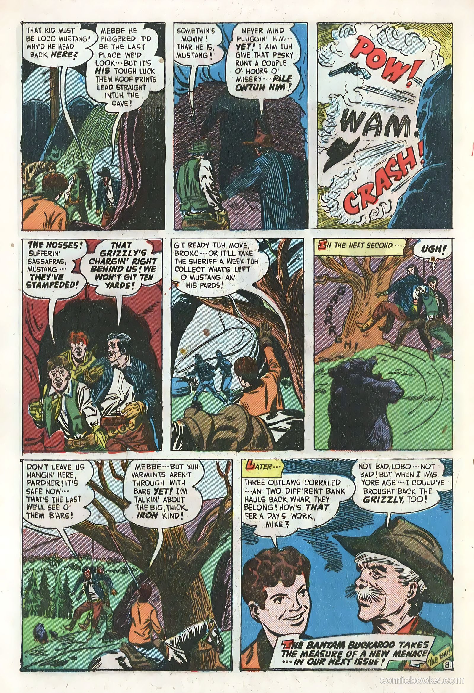 Blazing West #20 (1951) — page 34 of 36