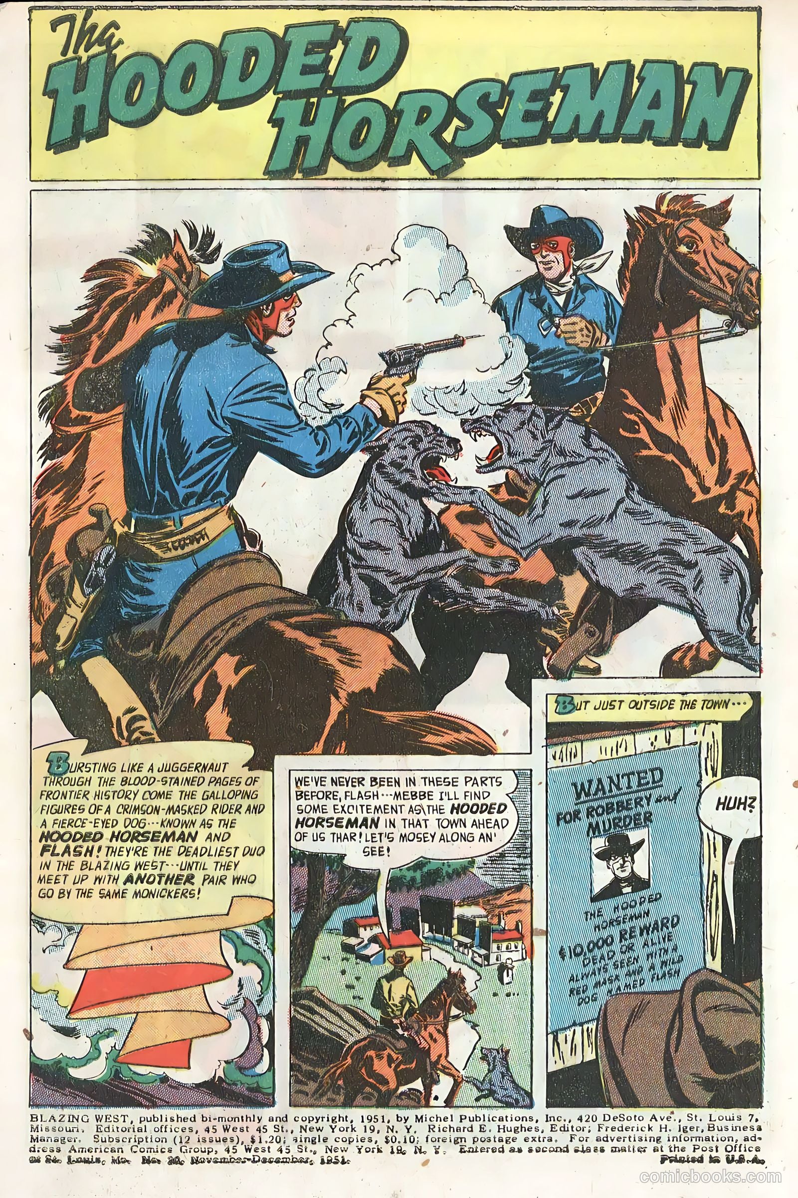 Blazing West #20 (1946) — page 3 of 36