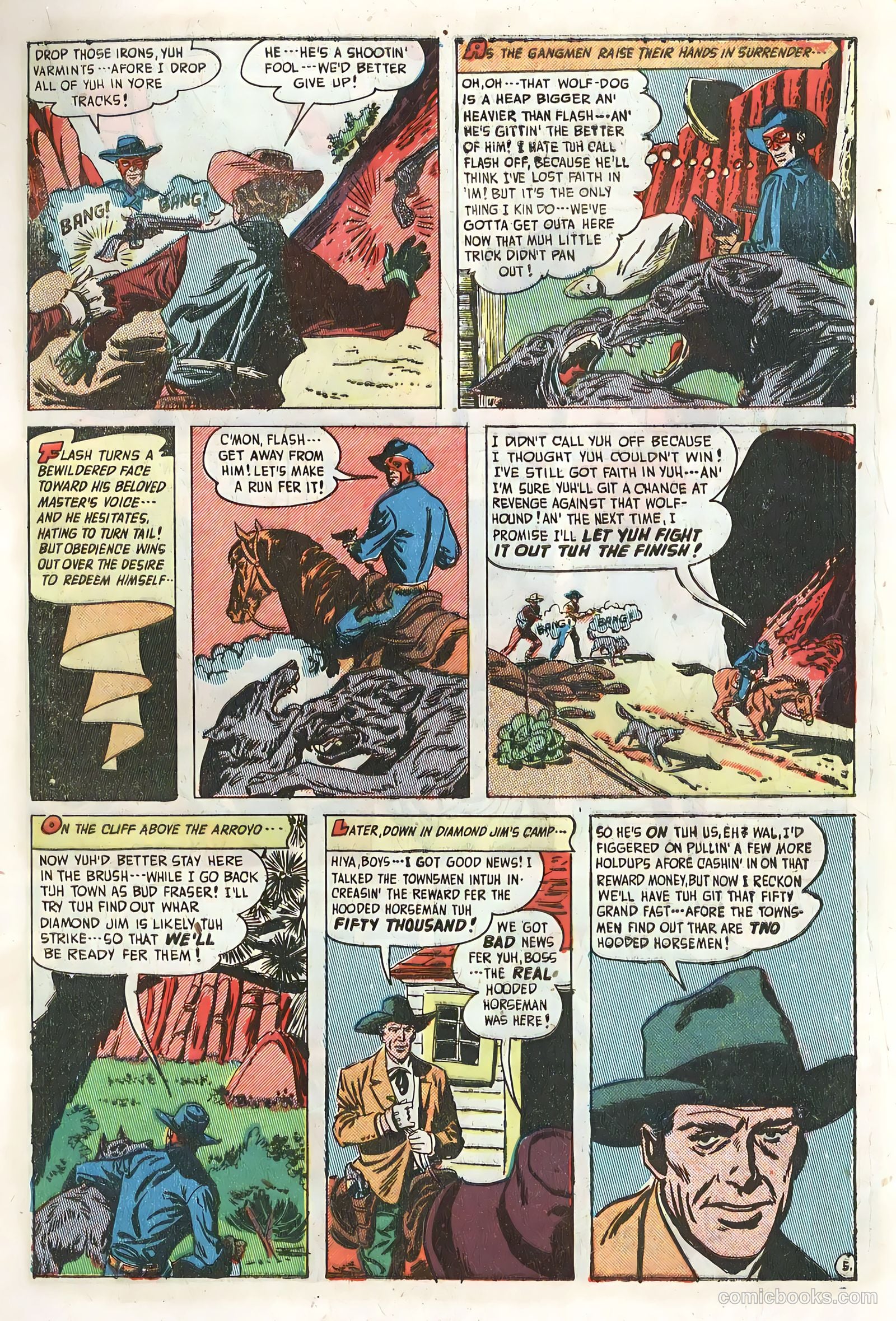 Blazing West #20 (1946) — page 7 of 36