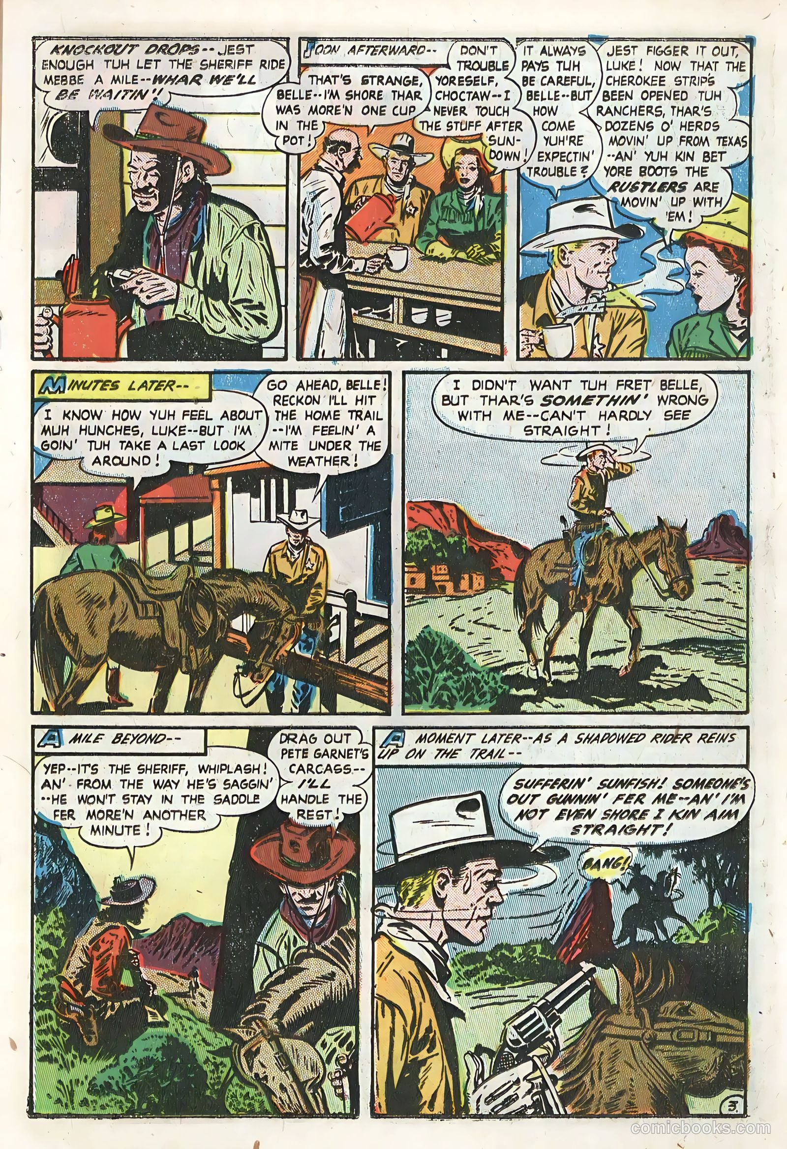 Blazing West #20 (1946) — page 17 of 36