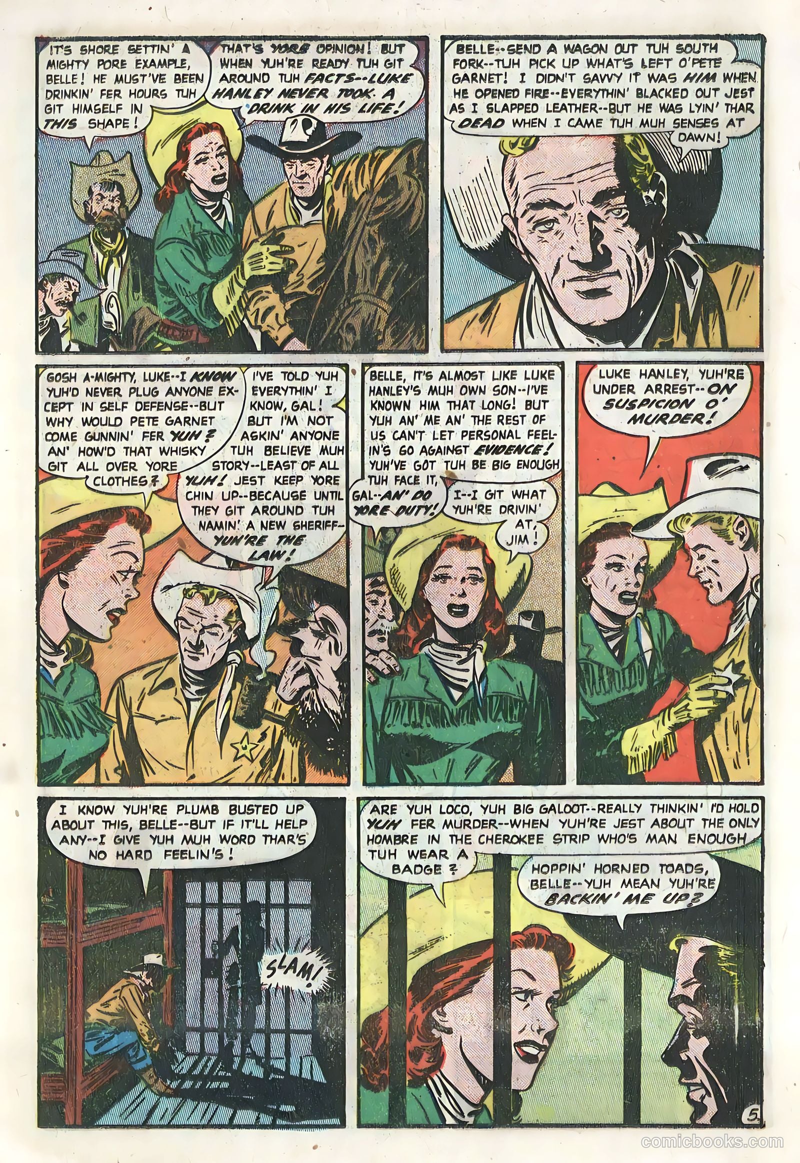 Blazing West #20 (1946) — page 19 of 36