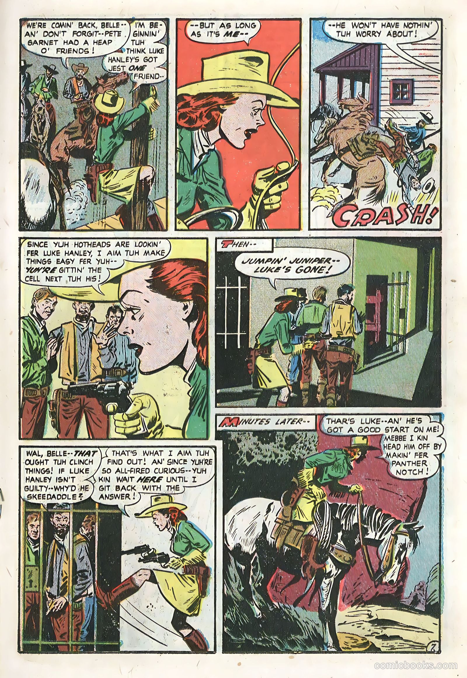 Blazing West #20 (1946) — page 21 of 36